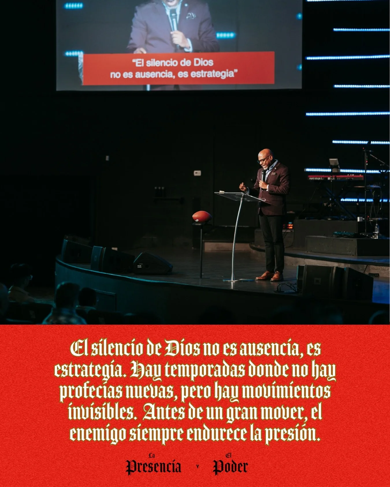 Conf&iacute;a en el proceso. Dios sigue obrando, a&uacute;n cuando no lo escuchas 🙏🏼🔥