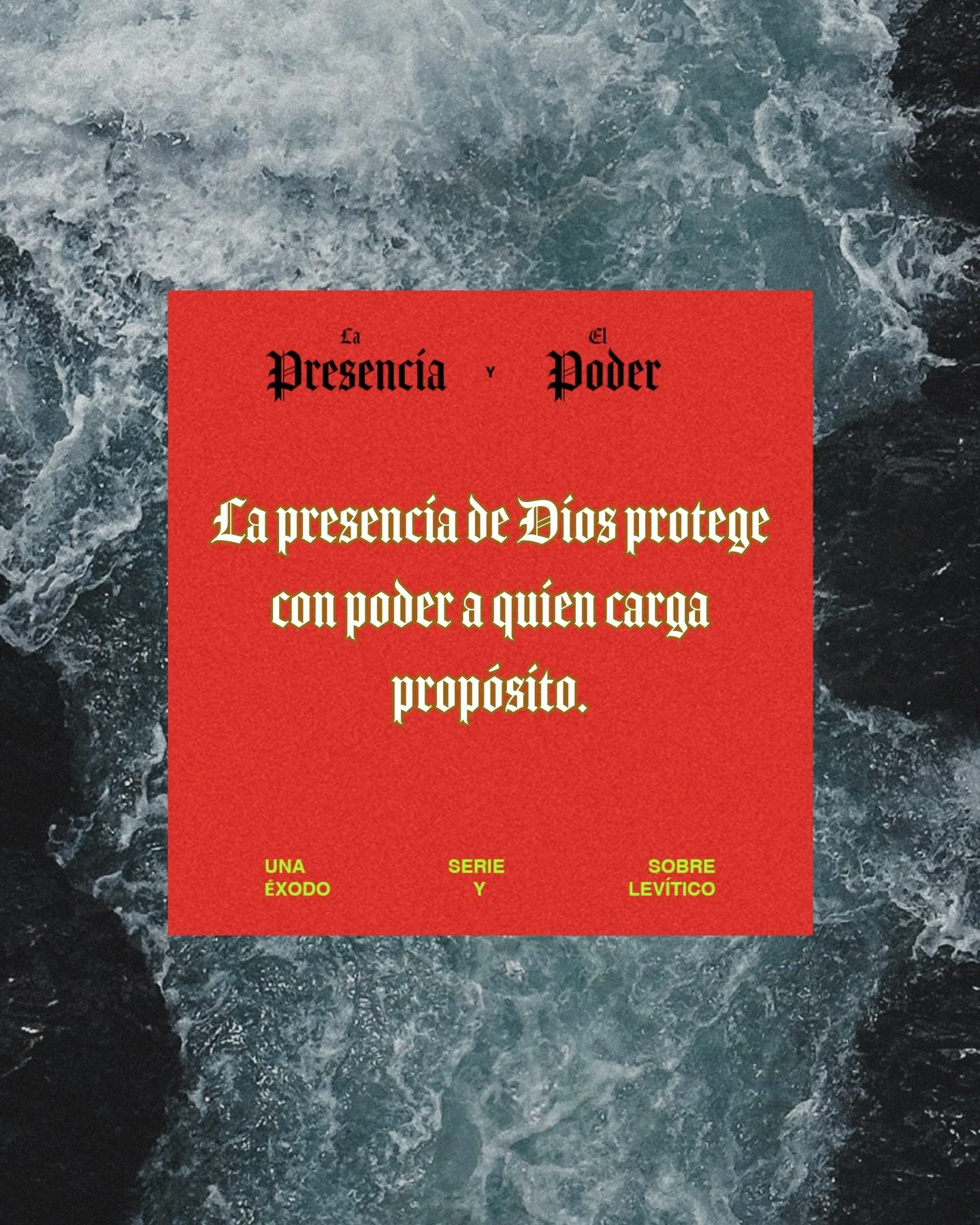 Este domingo fuimos recordados de algo poderoso: 
El r&iacute;o no es tumba, es transporte.
Lo que parece el final, es formaci&oacute;n.

Hey, no te equivoques: t&uacute; tienes prop&oacute;sito 🔥