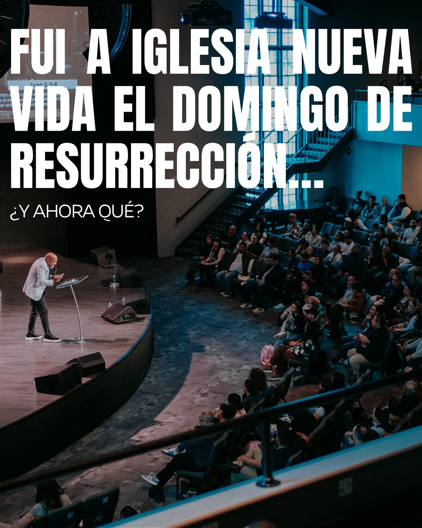 Fuiste a iglesia&hellip; &iquest;y ahora qu&eacute;?
No te quedes en un momento,
&iexcl;da tu siguiente paso!

💧 Baut&iacute;zate
🤝 Encuentra comunidad
📖 Crece en tu fe
Estamos aqu&iacute; para caminar contigo y celebrar lo que Dios est&aacute; ha