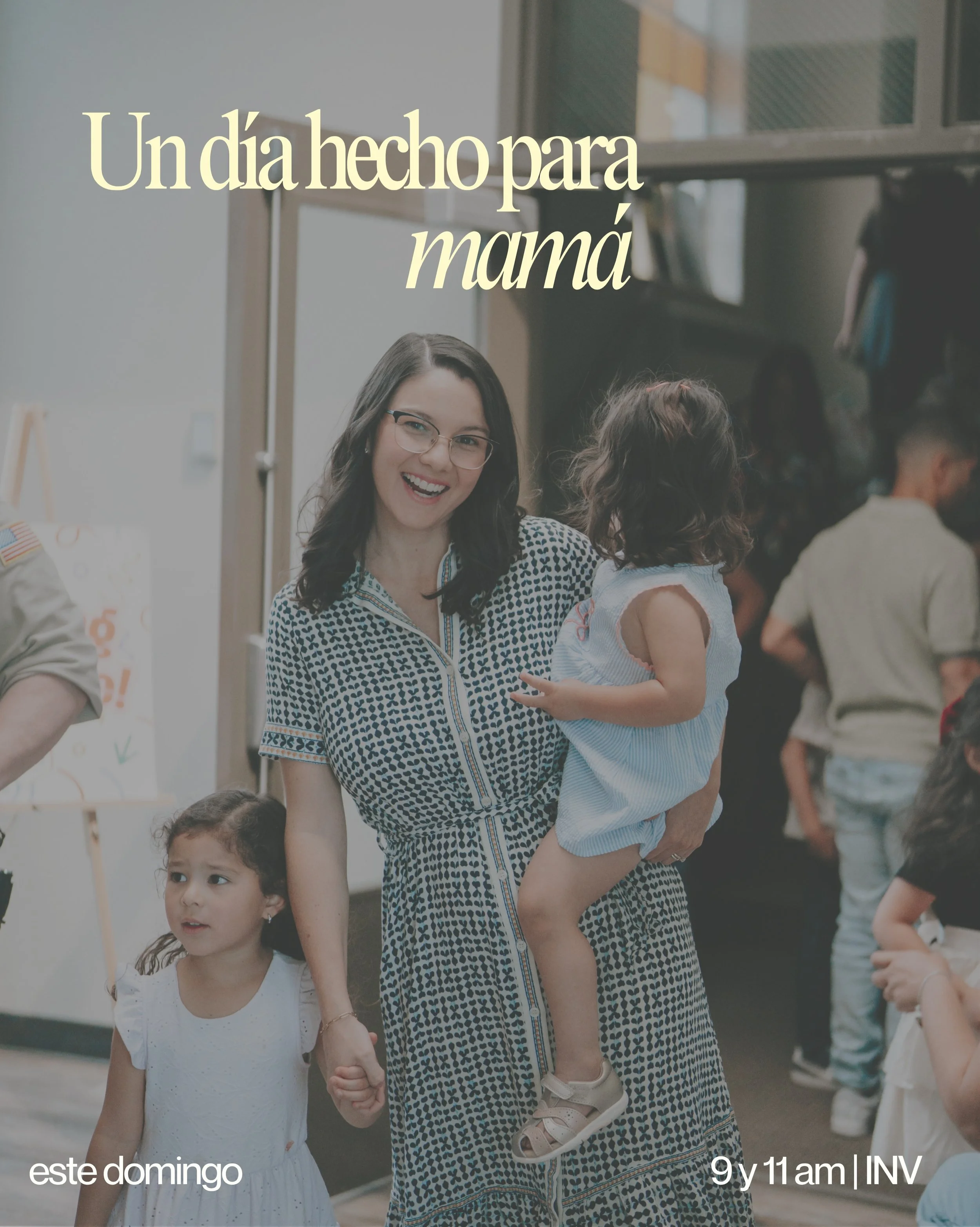 Este Domingo tendremos un servicio hermoso para celebrar a todas las Madres! 💐 Los Esperamos! 💖