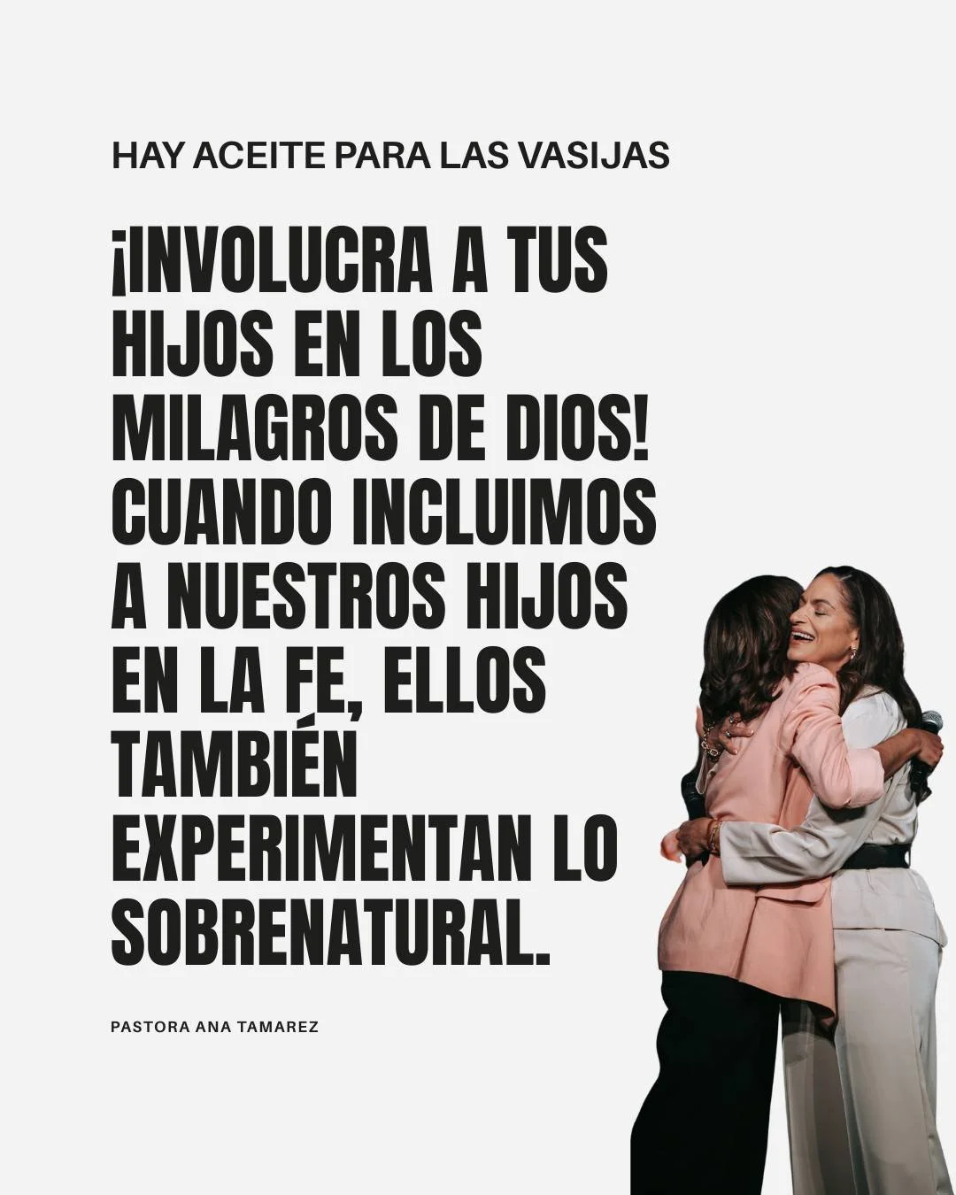 ✨ Los hijos no solo observaron el milagro, &iexcl;fueron PARTE del milagro! Cuando llevamos a nuestros hijos al lugar donde Dios provee, ellos experimentan Su poder de primera mano. La fe se vuelve real en sus vidas tambi&eacute;n. 🙏