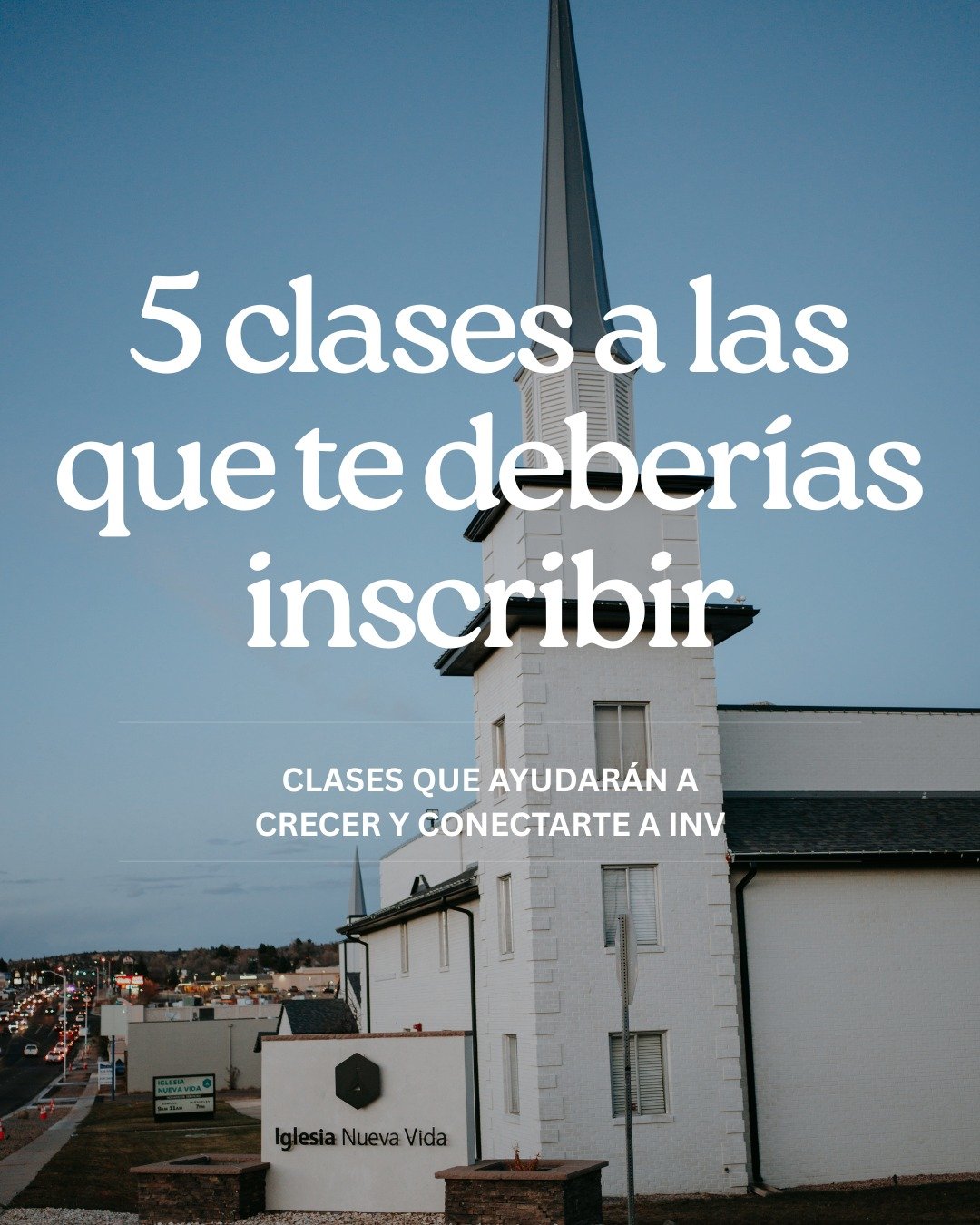 📚 Siempre hay un siguiente paso para crecer en nuestra fe. 🤍

Si deseas conocer m&aacute;s a Jes&uacute;s, fortalecer tu caminar con &Eacute;l y conectar con una comunidad que te acompa&ntilde;e y anime, estas clases son para ti.

✨ Desliza para de