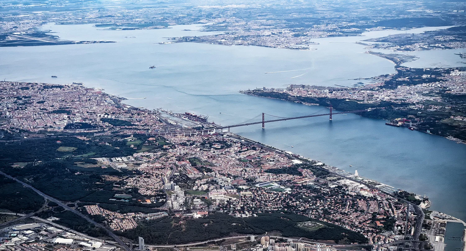 Lisbon from the air