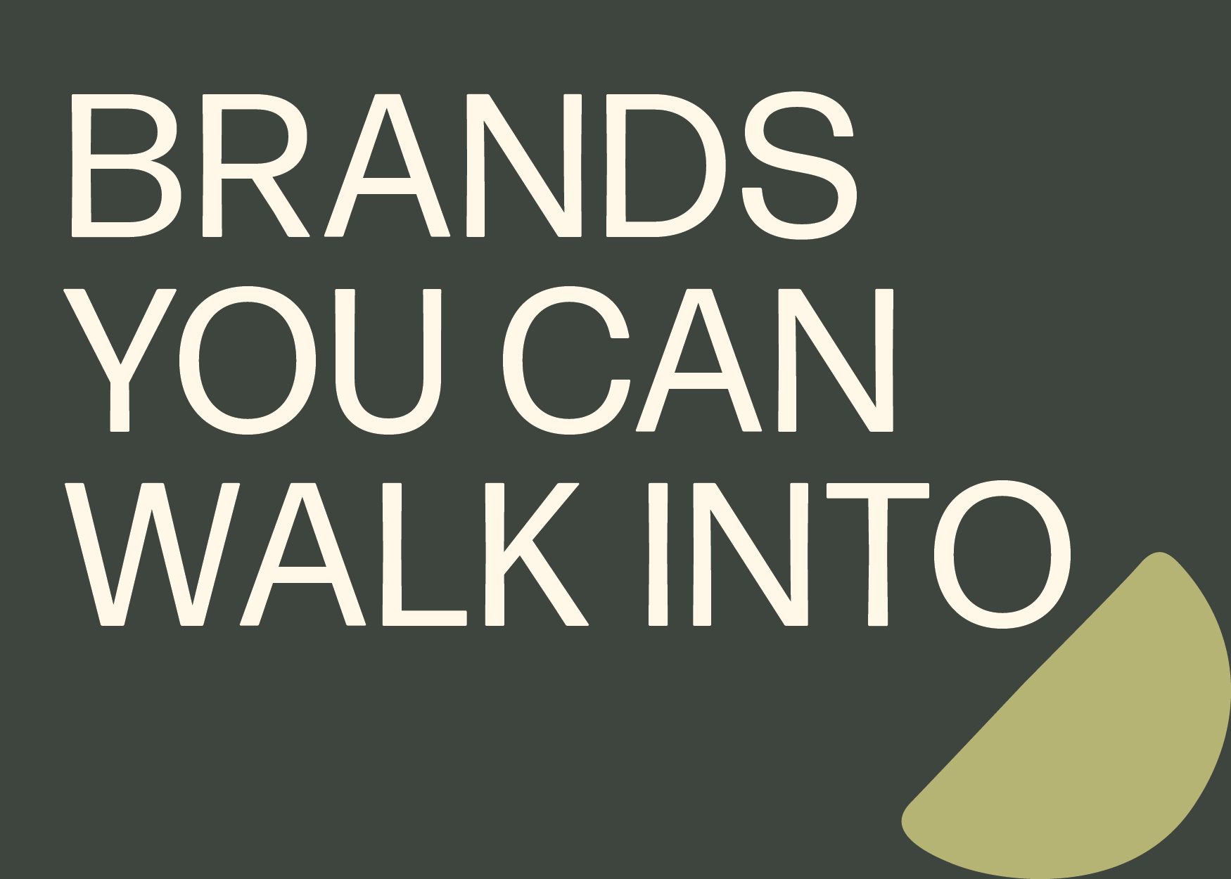 How to communicate your brand in a physical space