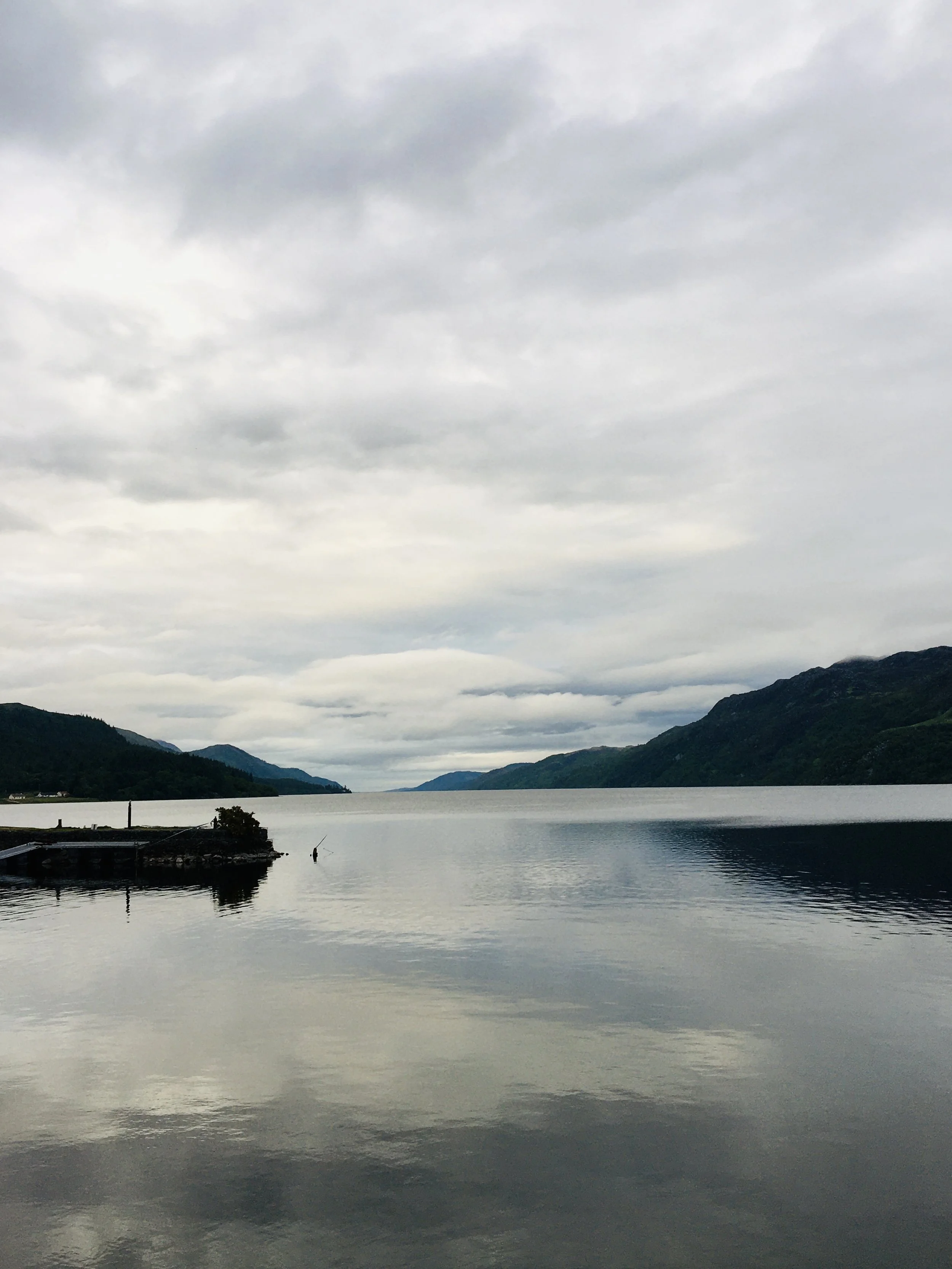Loch Ness on a midsummer evening
