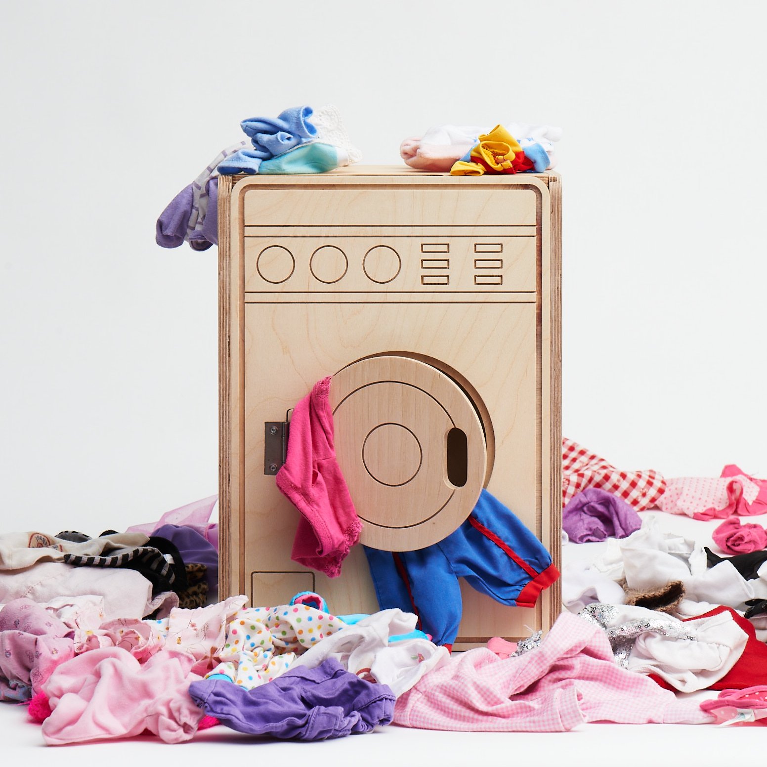 role play box washing machine educational recourses