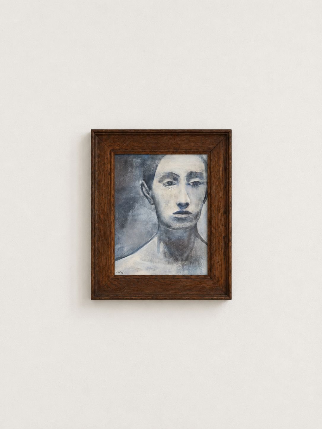 Blue Portrait | Antje Weber