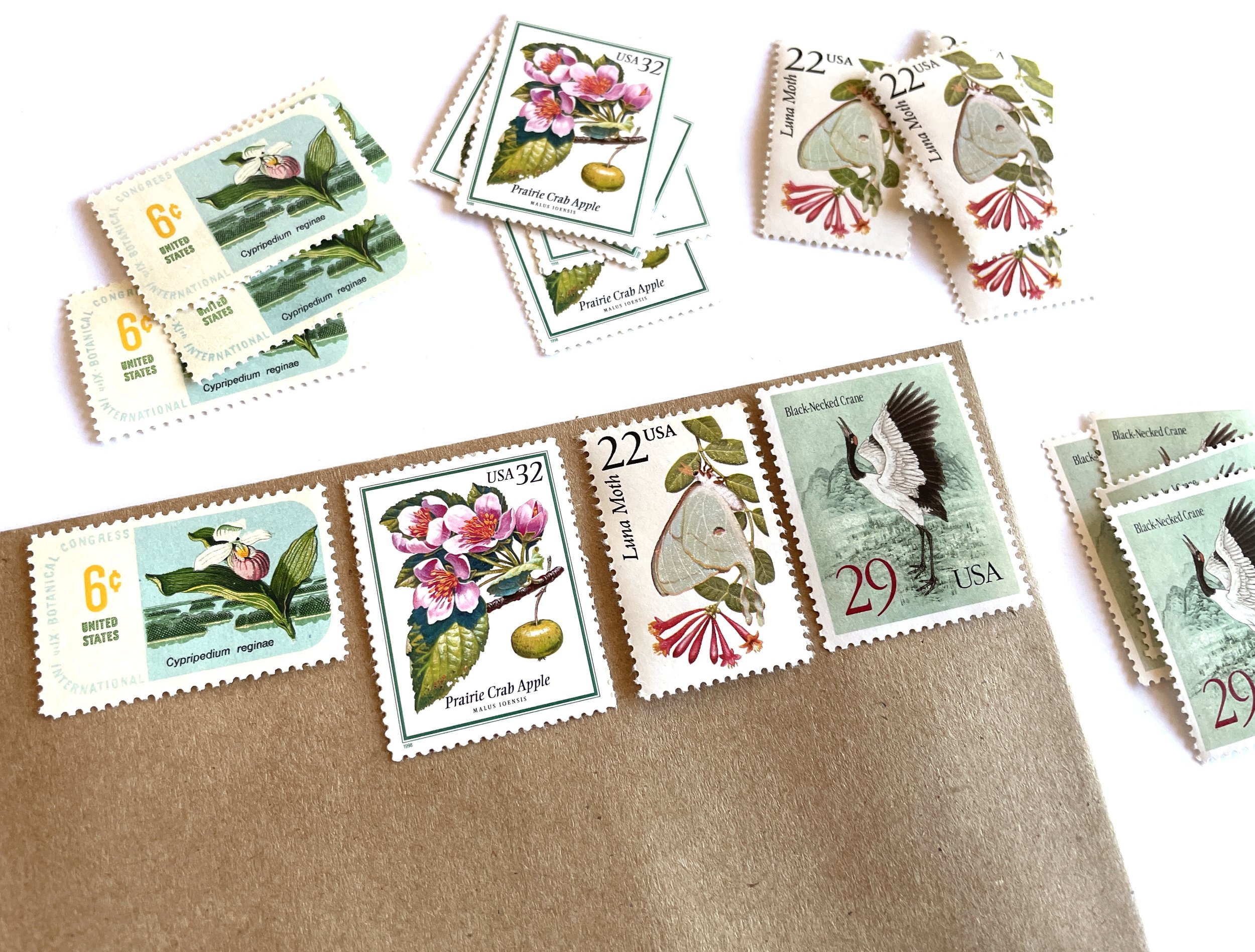 How to Make Vintage Wedding Stamps Work for Your Invites