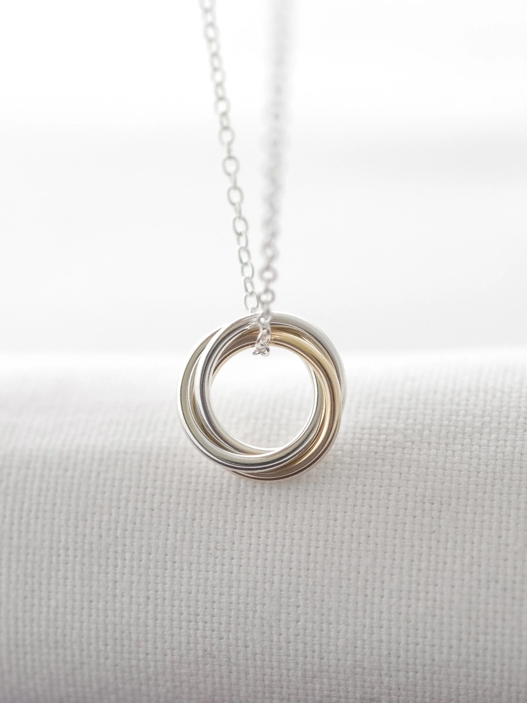 30th Gold and Silver Necklace
