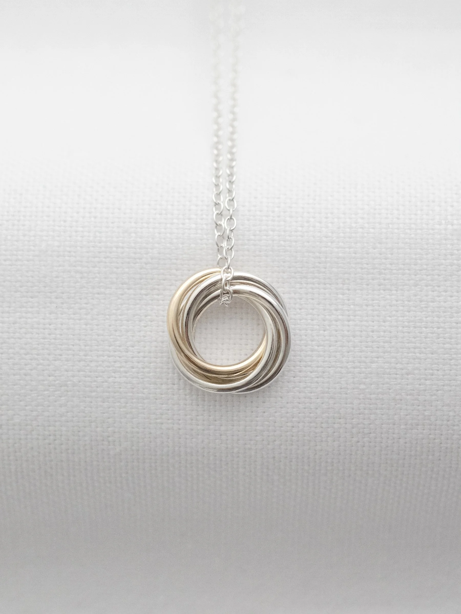 40th Gold and Silver Necklace