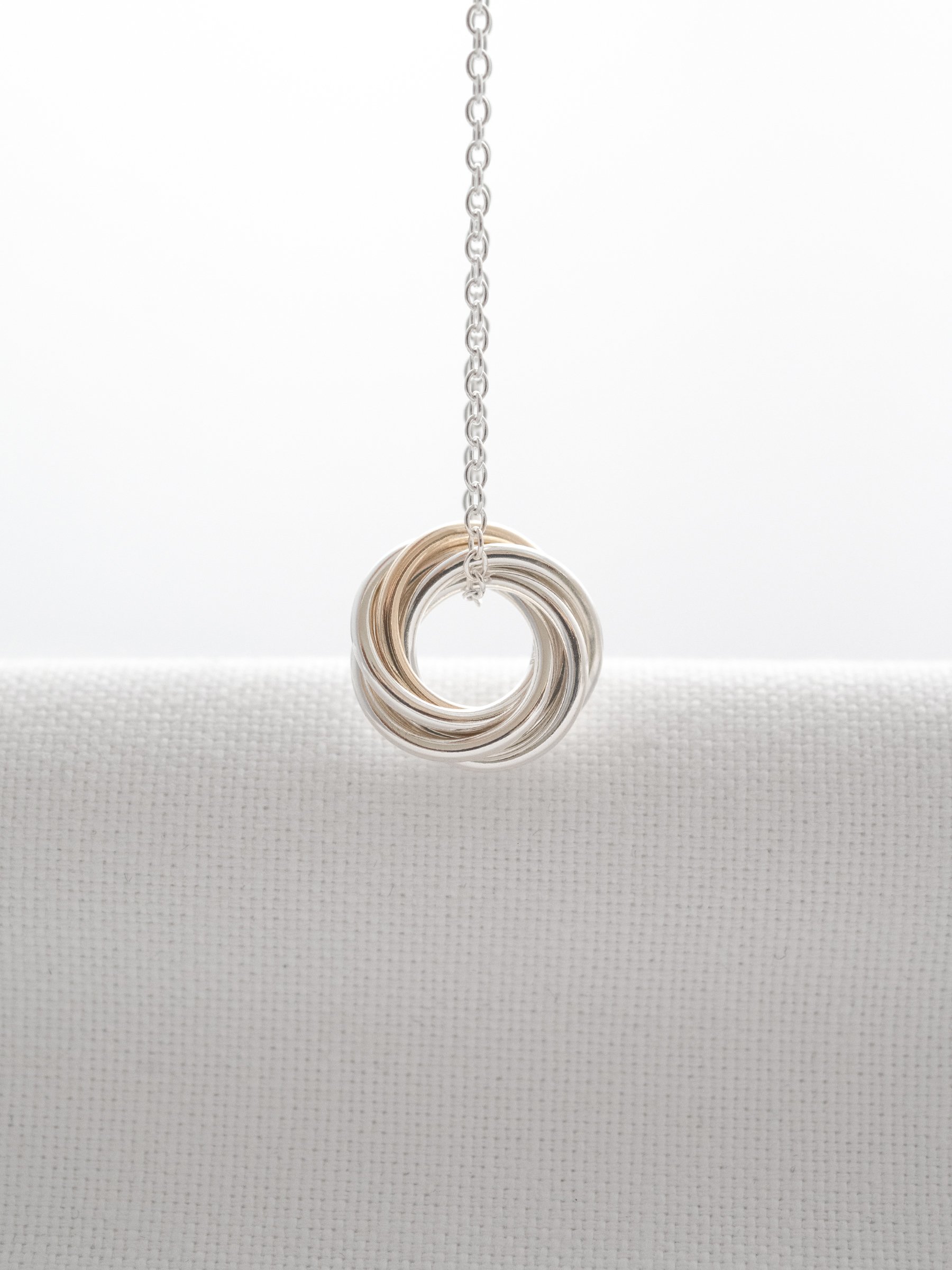 60th Gold and Silver Necklace