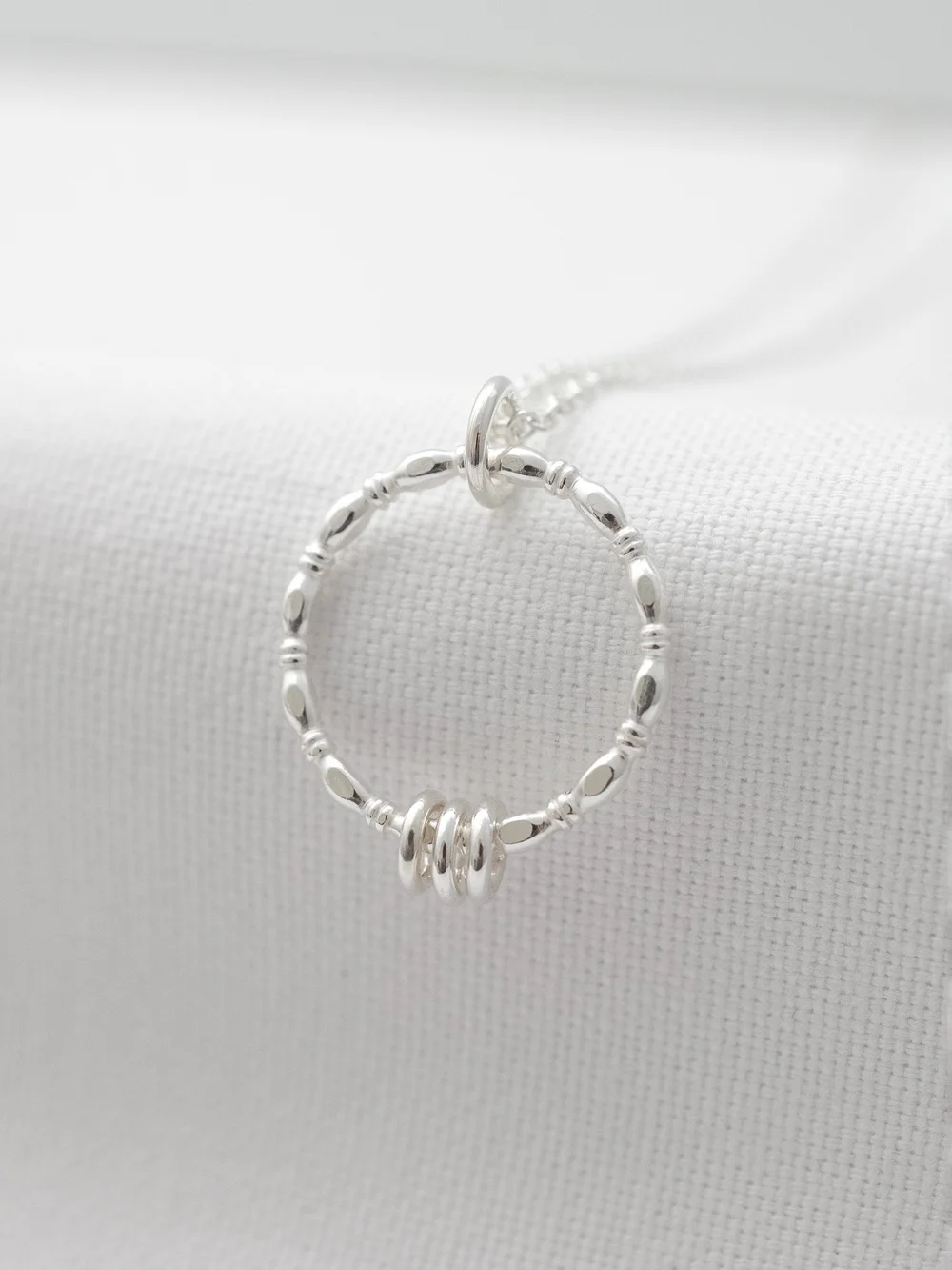 Sterling Silver Ring Necklace — Elizabeth Designs