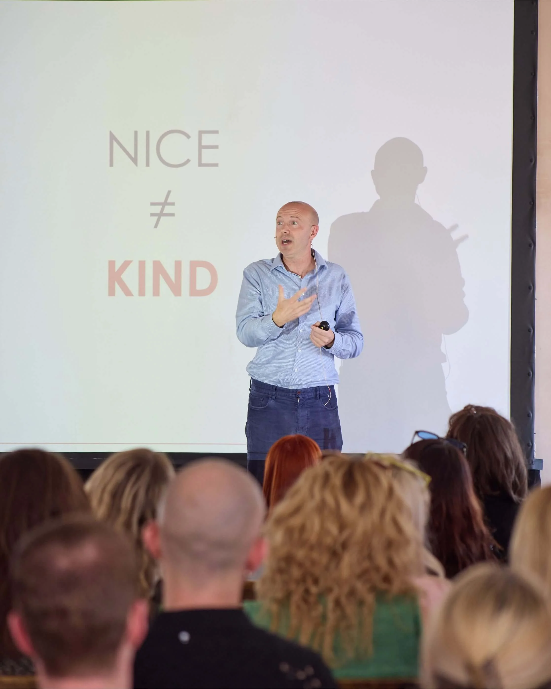 kind vs. nice spealer