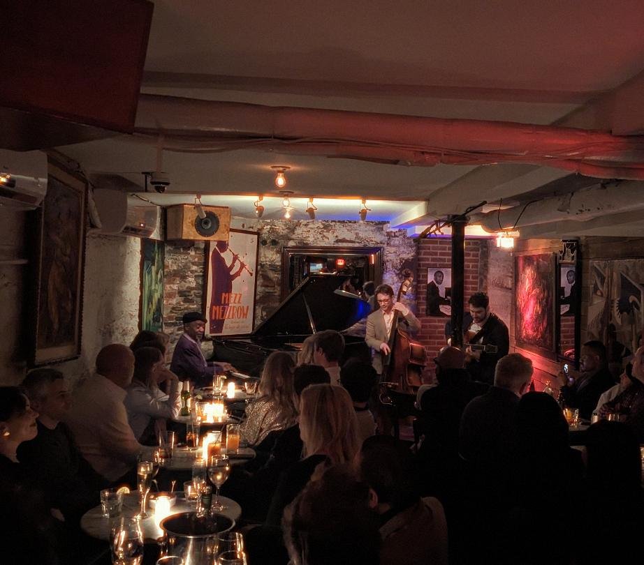 Johnny O'Neal at Mezzrow, Greenwich Village.