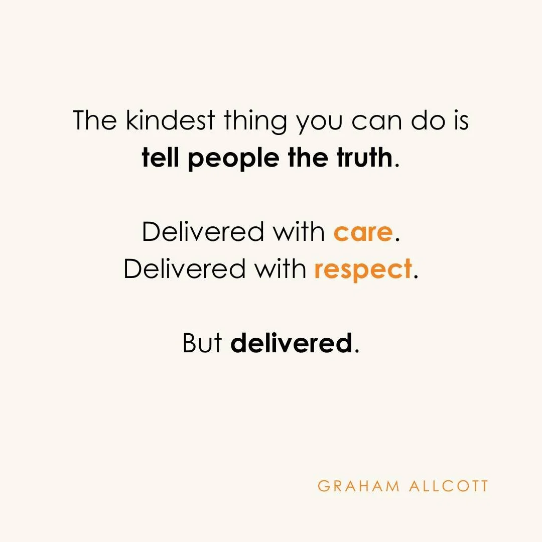 Avoiding certain feedback may feel kind.
It isn&rsquo;t.

Hard truth from someone who avoided it too.

You&rsquo;re probably avoiding feedback when:

Performance issues go unaddressed for months.
You hope problems will resolve themselves.
You soften 