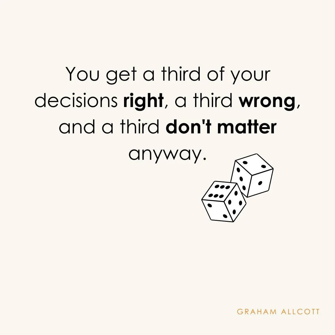 We all suffer from decision fatigue.

Psychologist Roy Baumeister calls it &ldquo;strength control&rdquo; &ndash; the idea that our willpower declines as the day goes on. It&rsquo;s why grabbing toothpaste in the morning is easy, but choosing between