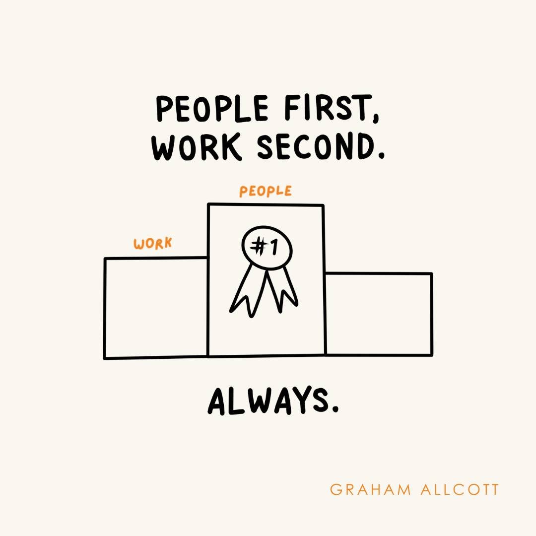90 seconds&hellip;

That's all it takes to change the energy of a meeting before it's even started.

Not a full check-in or a lengthy go-round the room. Just a genuine pause before the agenda kicks in.

"How's everyone actually doing?"

And