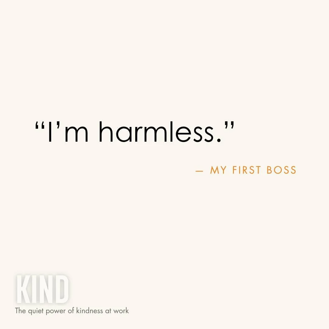 On my first day in my first proper job, my boss handed me a printed Word document.

It had a long list of bullet points &ndash; safety information, suggested projects, people to say hello to. Practical stuff. The kind of thing you'd expect.

The fina