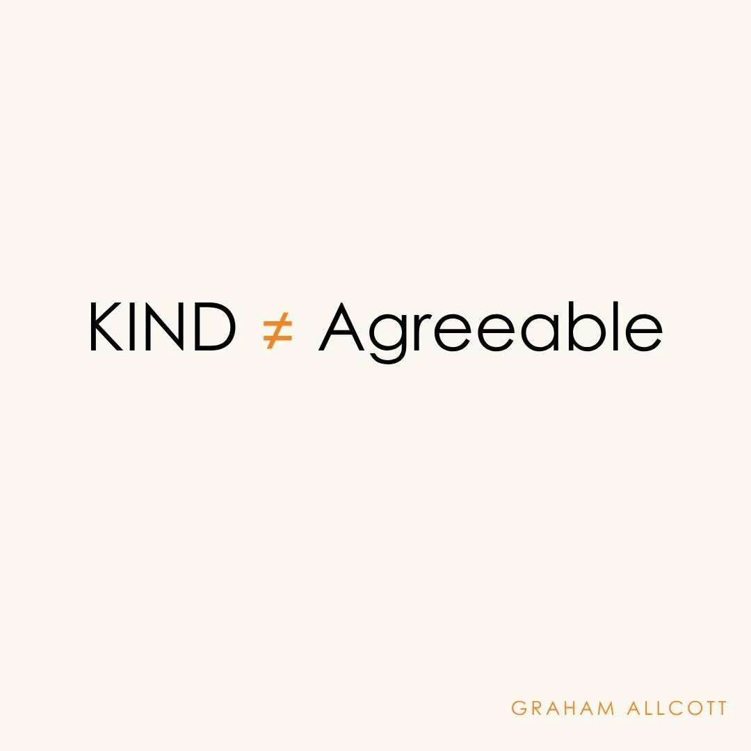 There's a version of leadership that looks like kindness but is actually fear wearing a warm smile.

I've worked with managers who describe themselves as people pleasers. They let the team set the direction, they avoid disagreement and yhey think con
