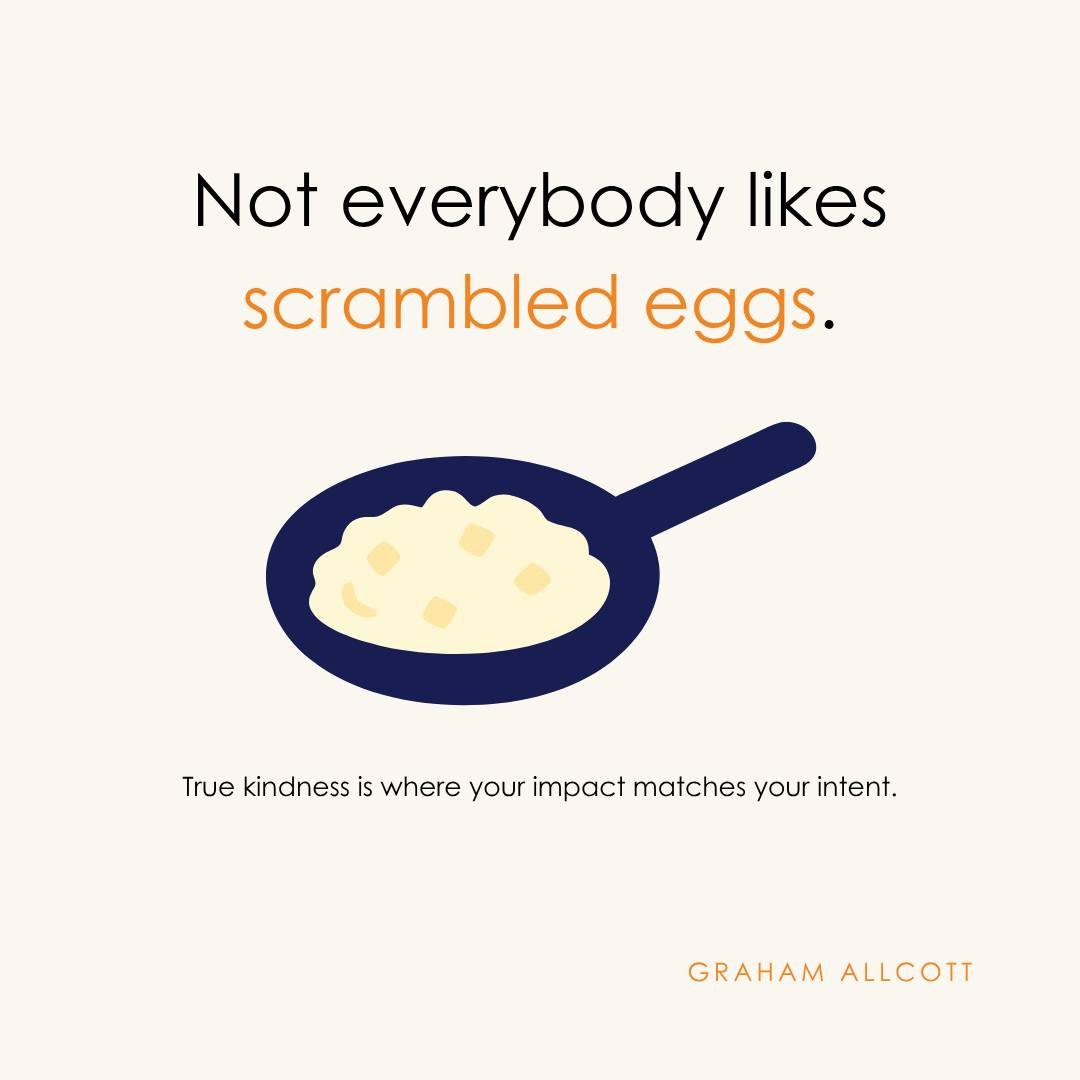 It was Mother's Day. My mum was staying with me.

I had a plan. Flowers. Gifts from the kids and grandkids. And a brunch. Scrambled eggs, avocado, kimchi, sourdough toast.

If I were a mum, that's exactly how I'd want the day to start.
Kind, right?

