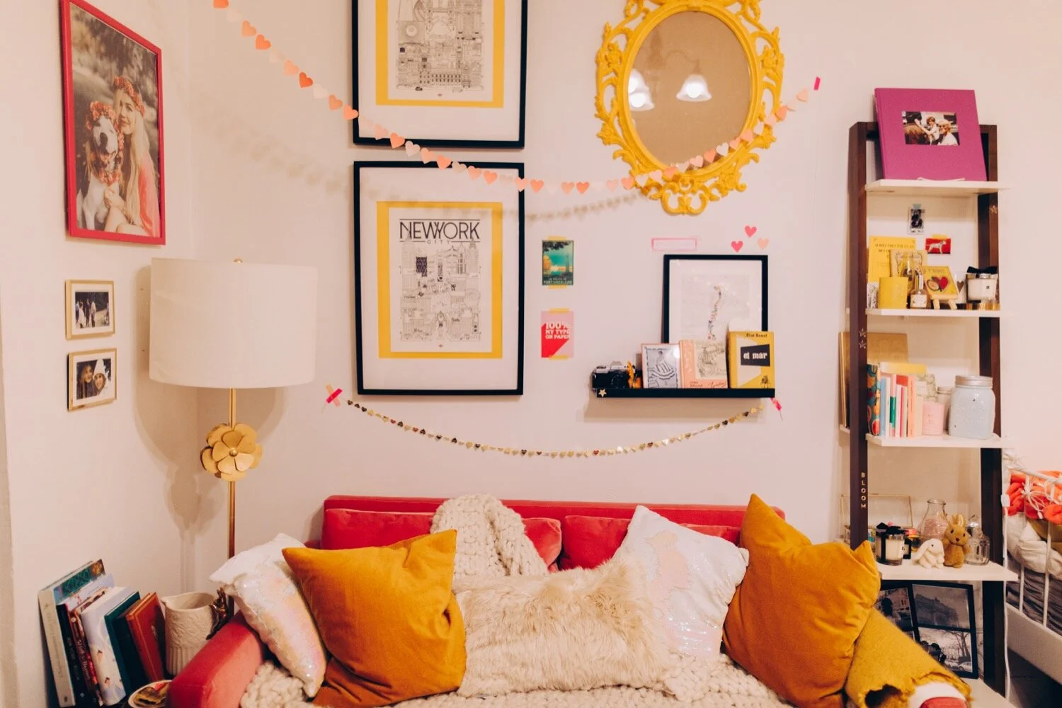 Colorful Upper West Side NYC Apartment Tour