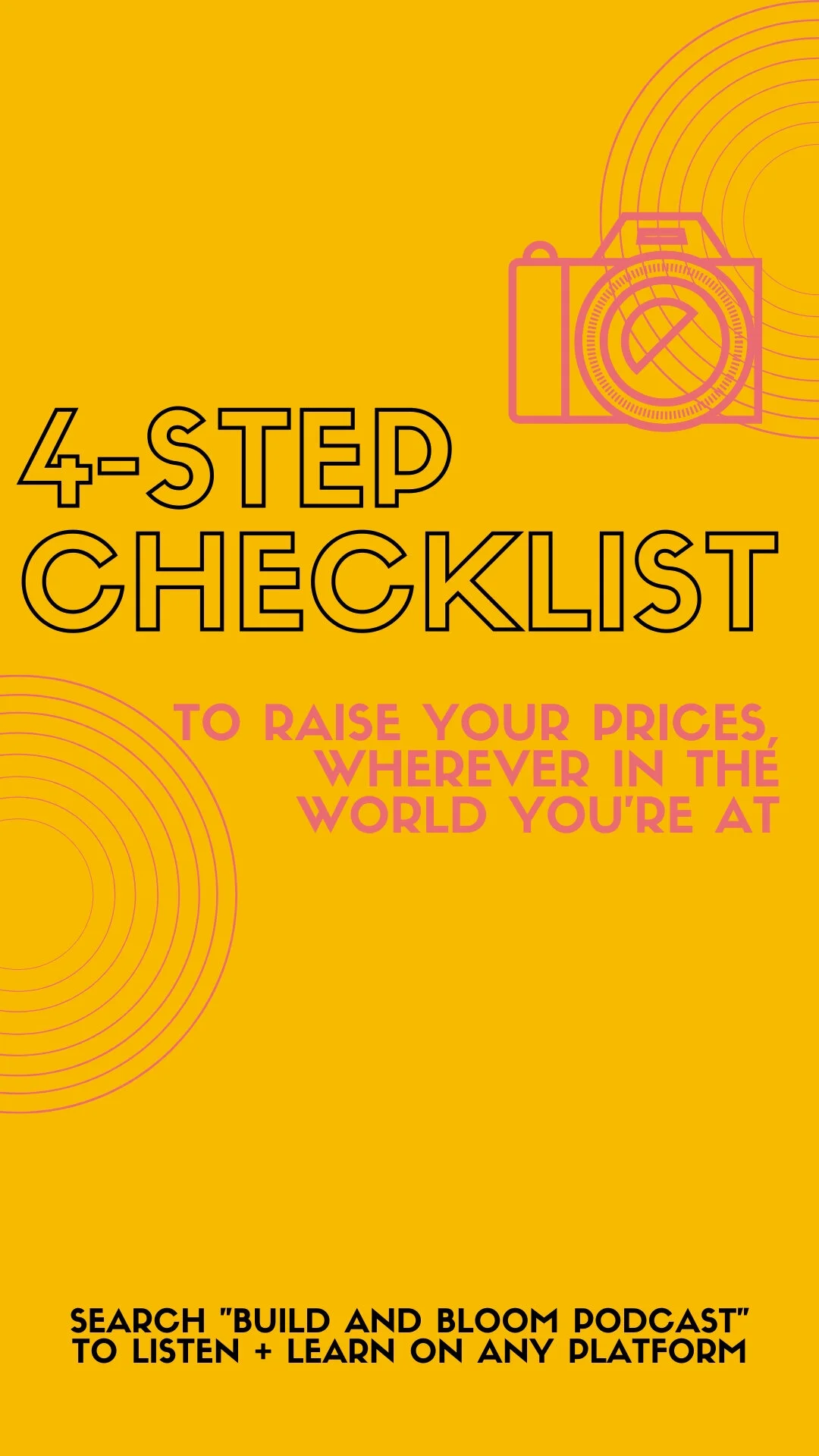 Build and Bloom Podcast Episode 2 | 4-Part Checklist to combat "People in my town won't pay my prices"