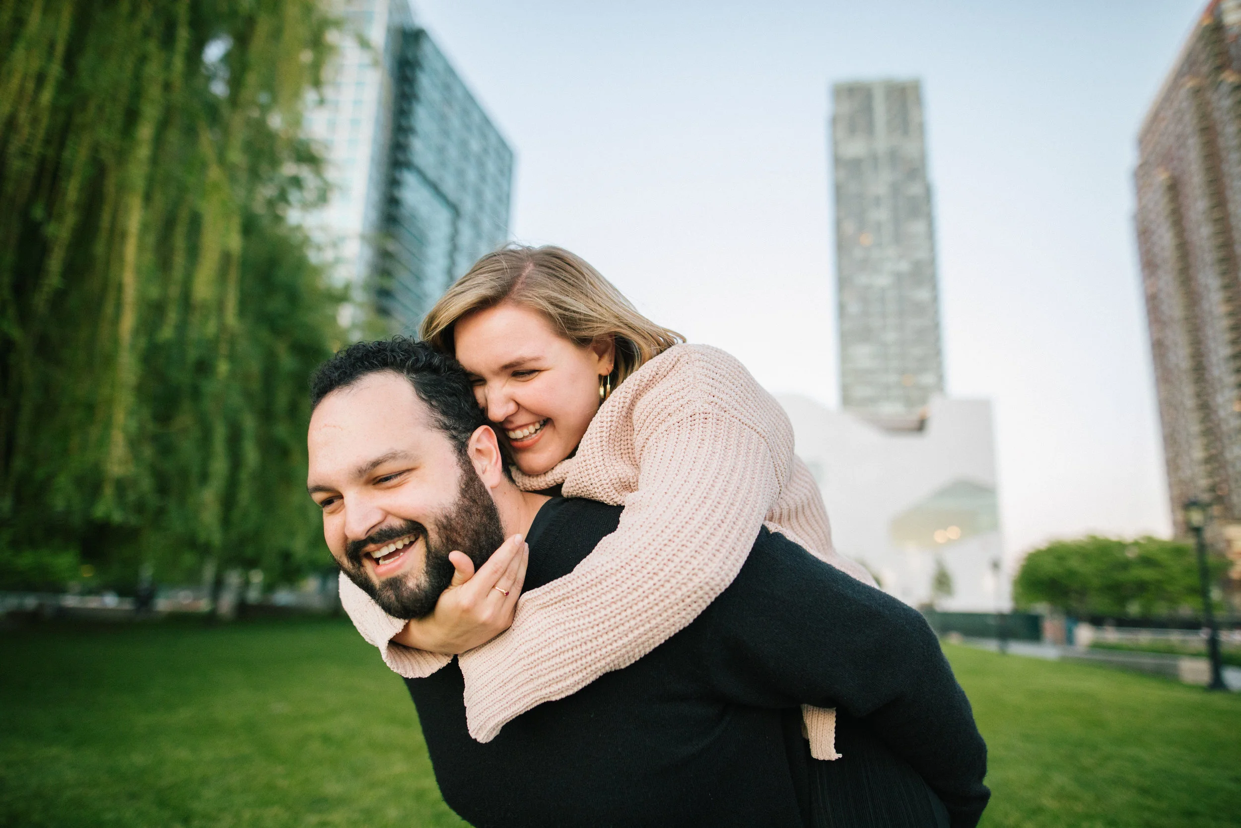 Elmer + Anna Long Island City Couple Portrait Session