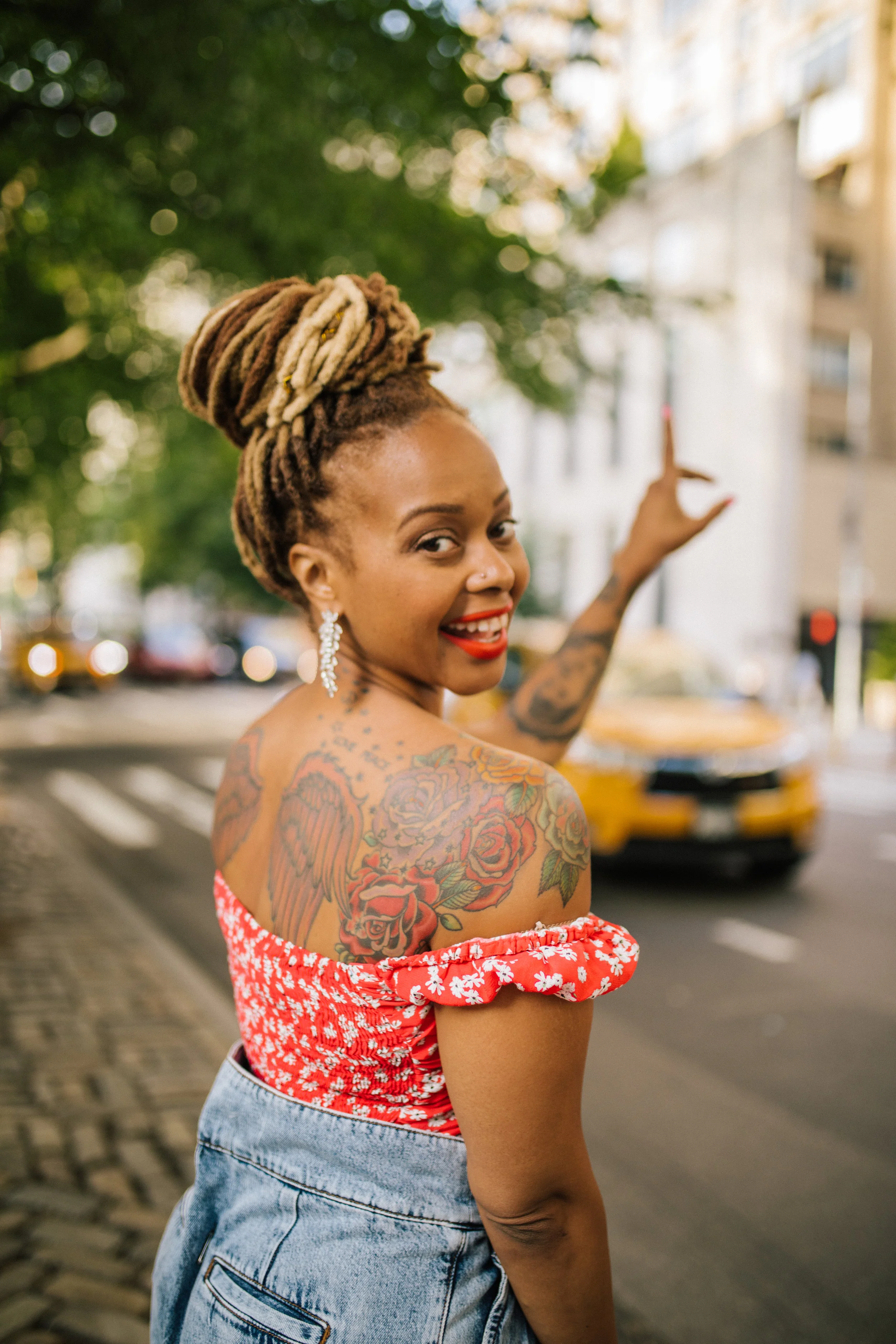 Chrisette Payne in Central Park | Musician Personal Branding Photography