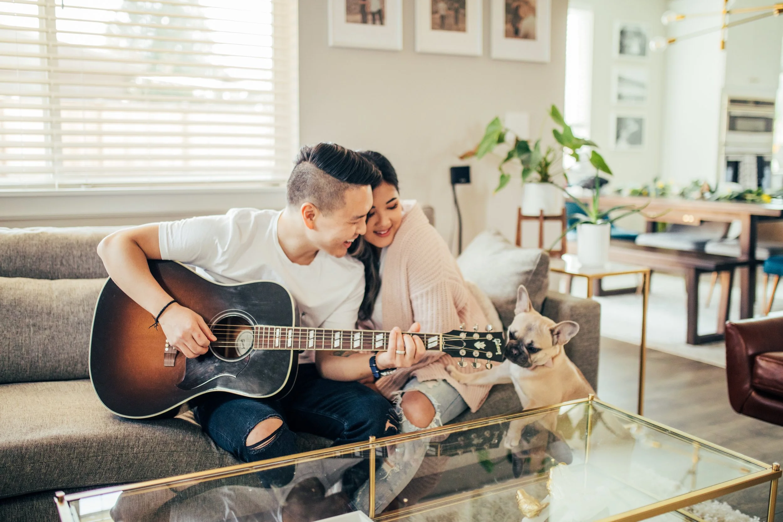 sam + sola in-home couple session