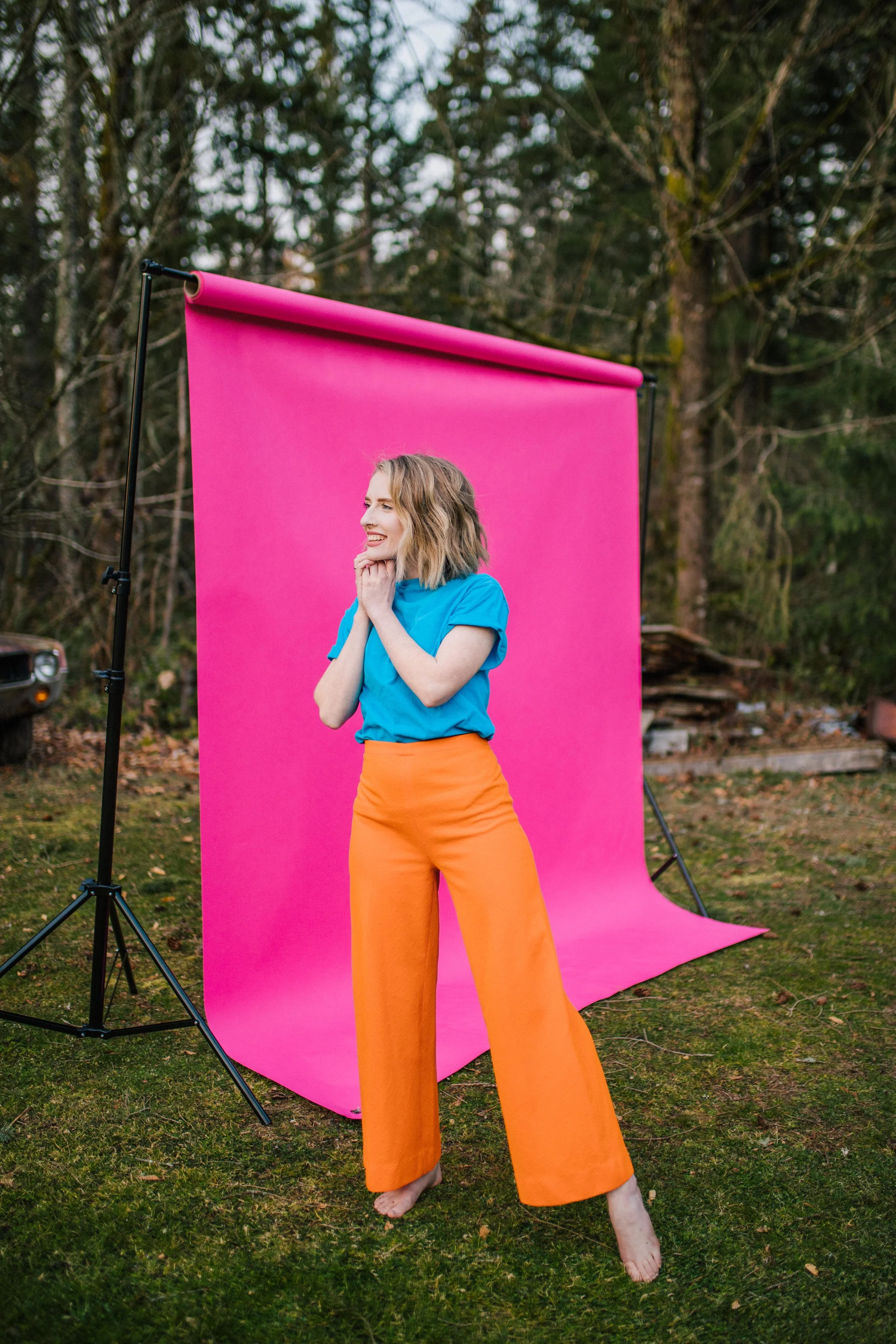 LET'S GET CREATIVE | DIY Outdoor Studio Session