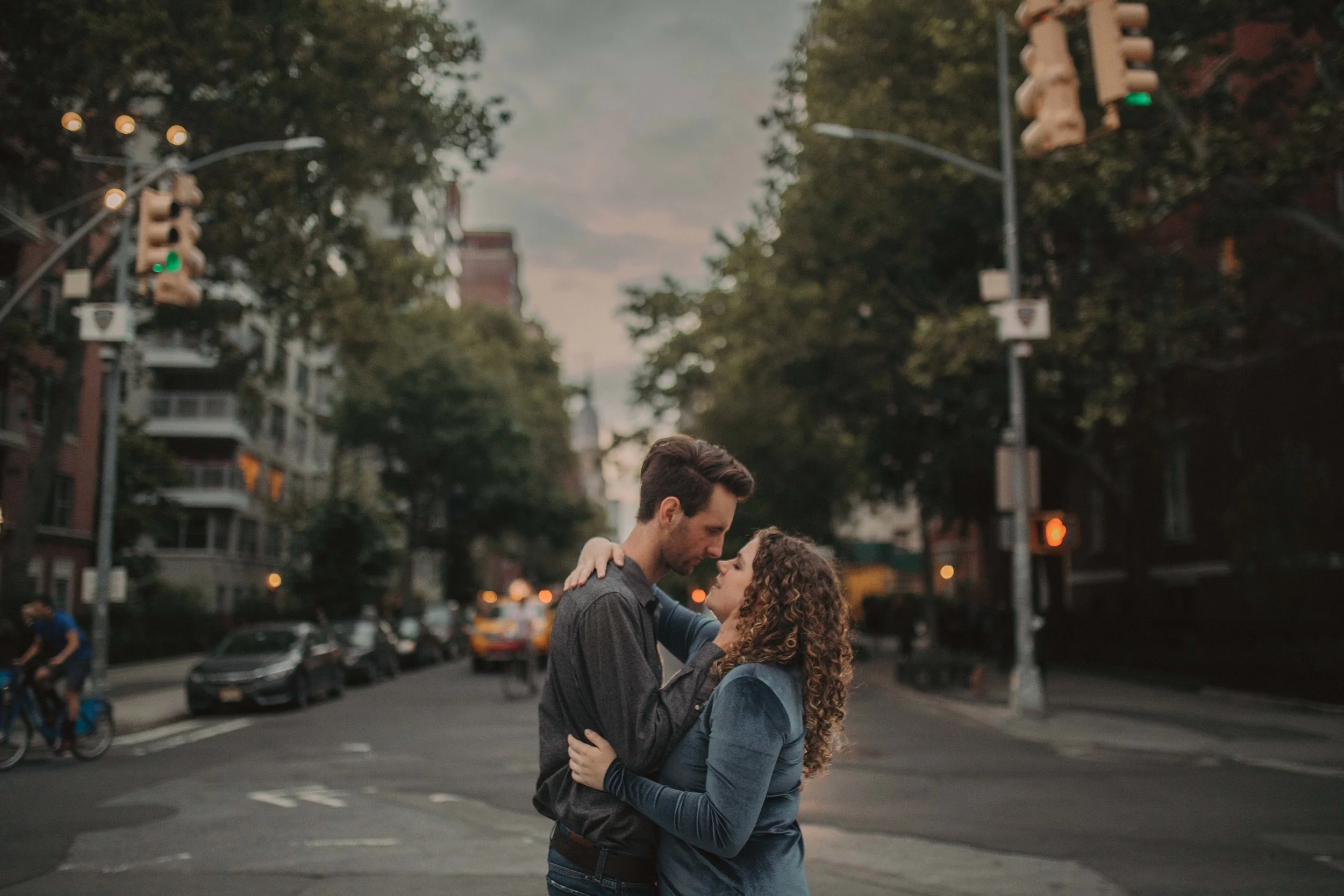 Hanna + Kyle | Washington Square Park Couple Session
