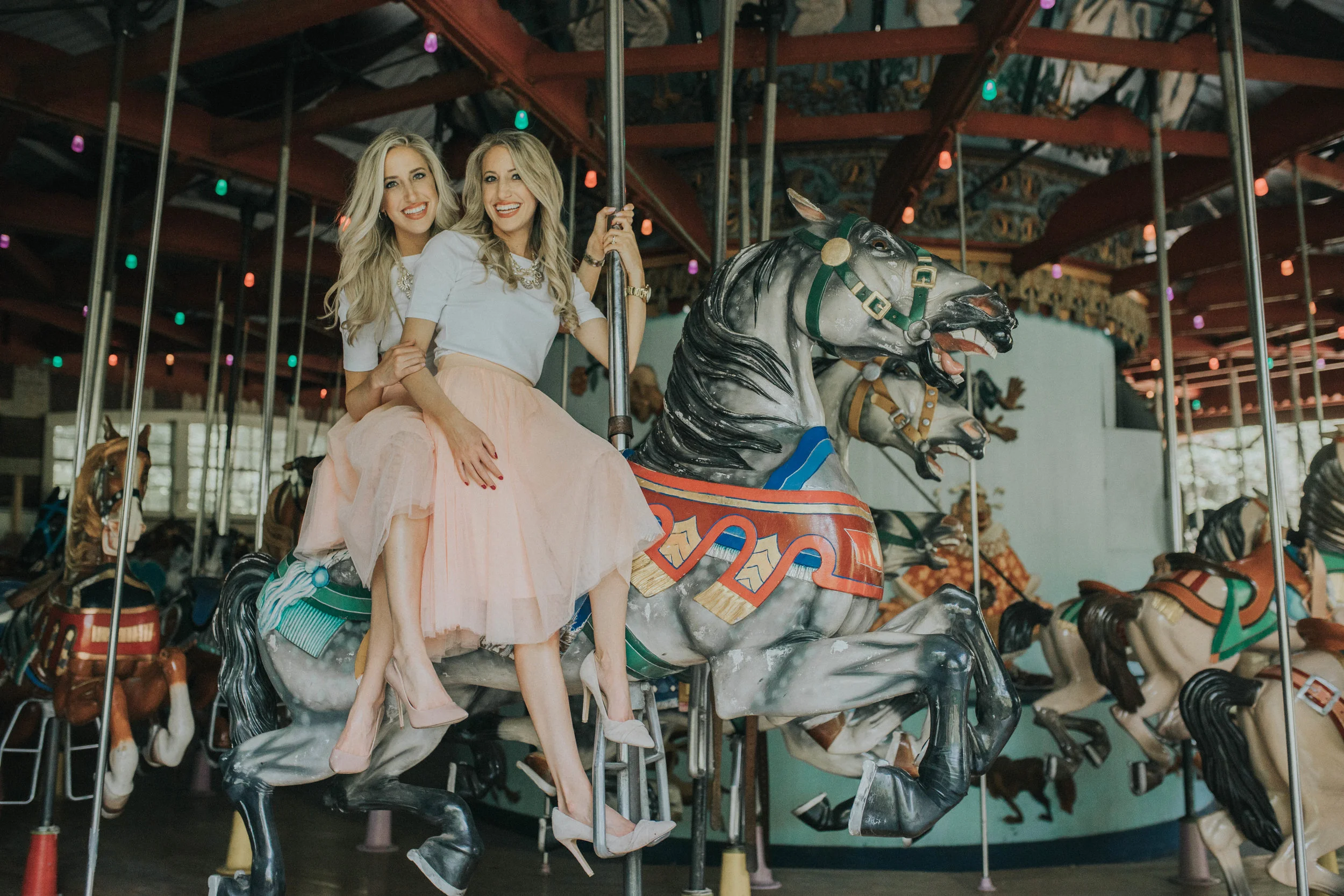 30th Birthday Girls Trip Portrait Session | The Plaza Hotel, Central Park Carousel 