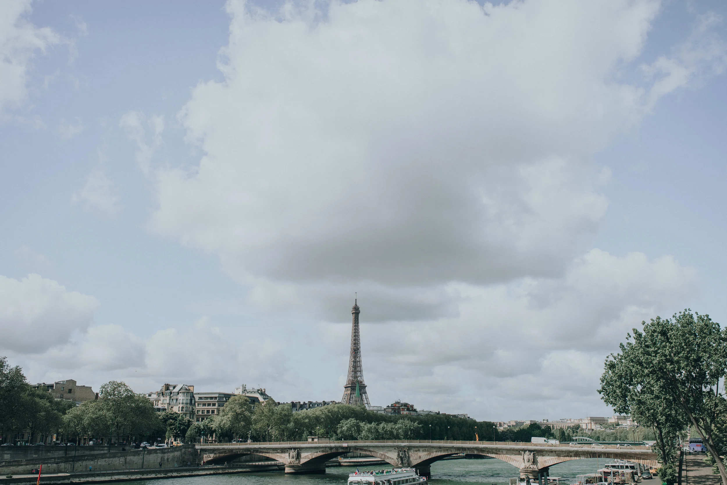 Paris | Day 2 Eiffel Tower + Pont Alexandre lll