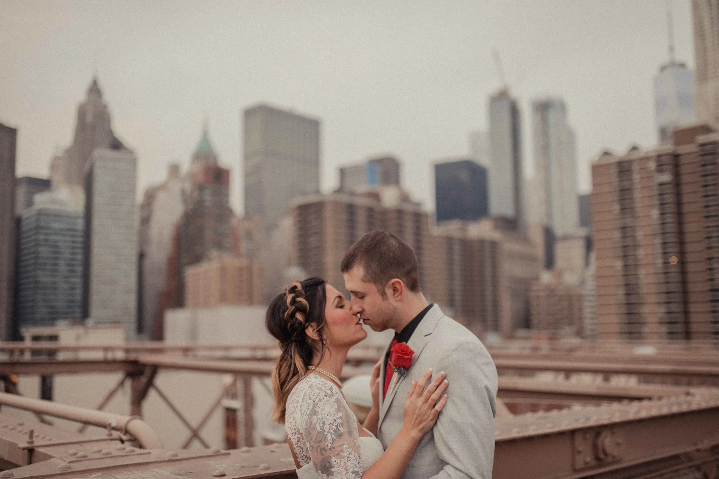 Brooklyn Bridge Elopement | Kayla + Stephen 