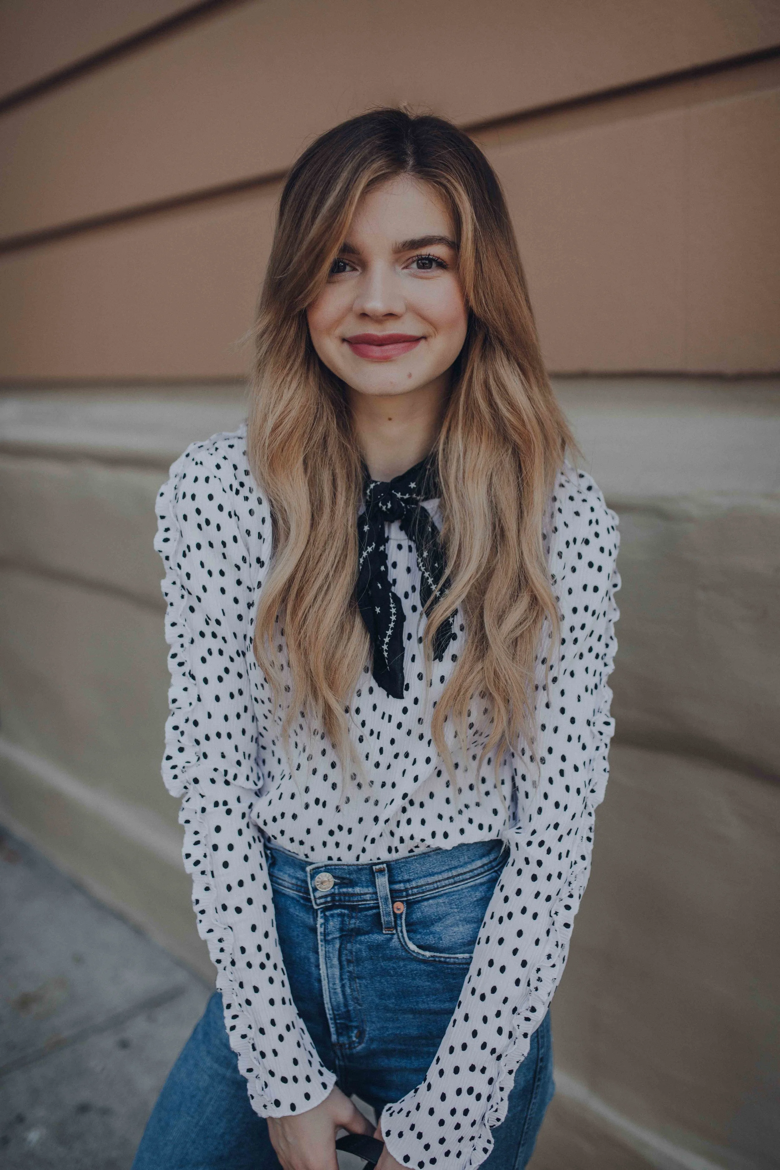 Black + White Spots | Personal Style