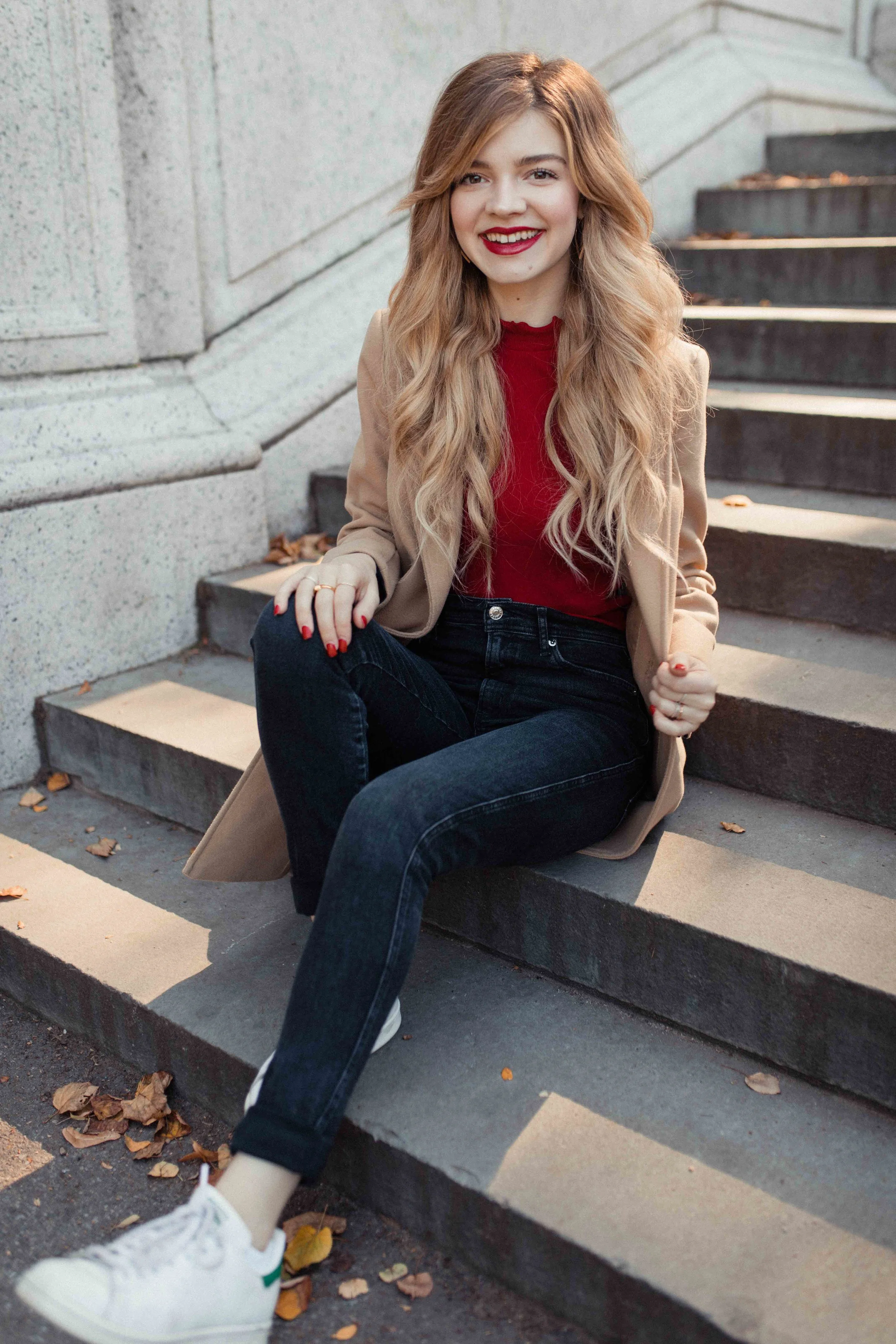 red + red for fall | personal style