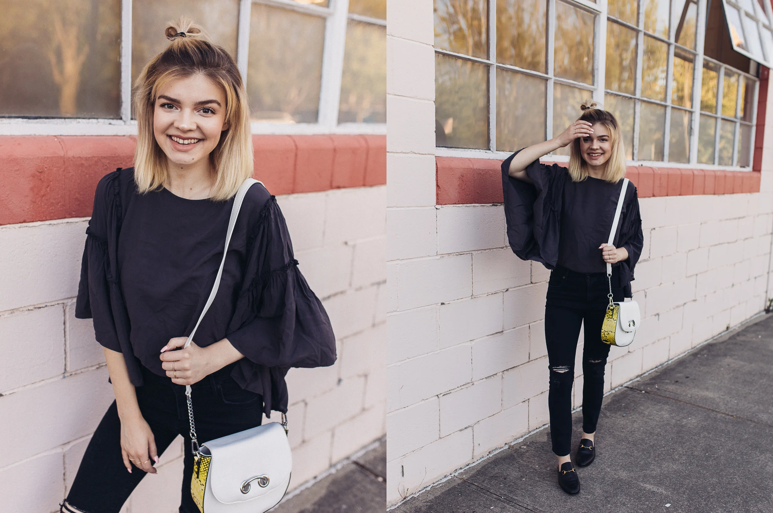 Black x Pink Agolde Denim | Personal Style