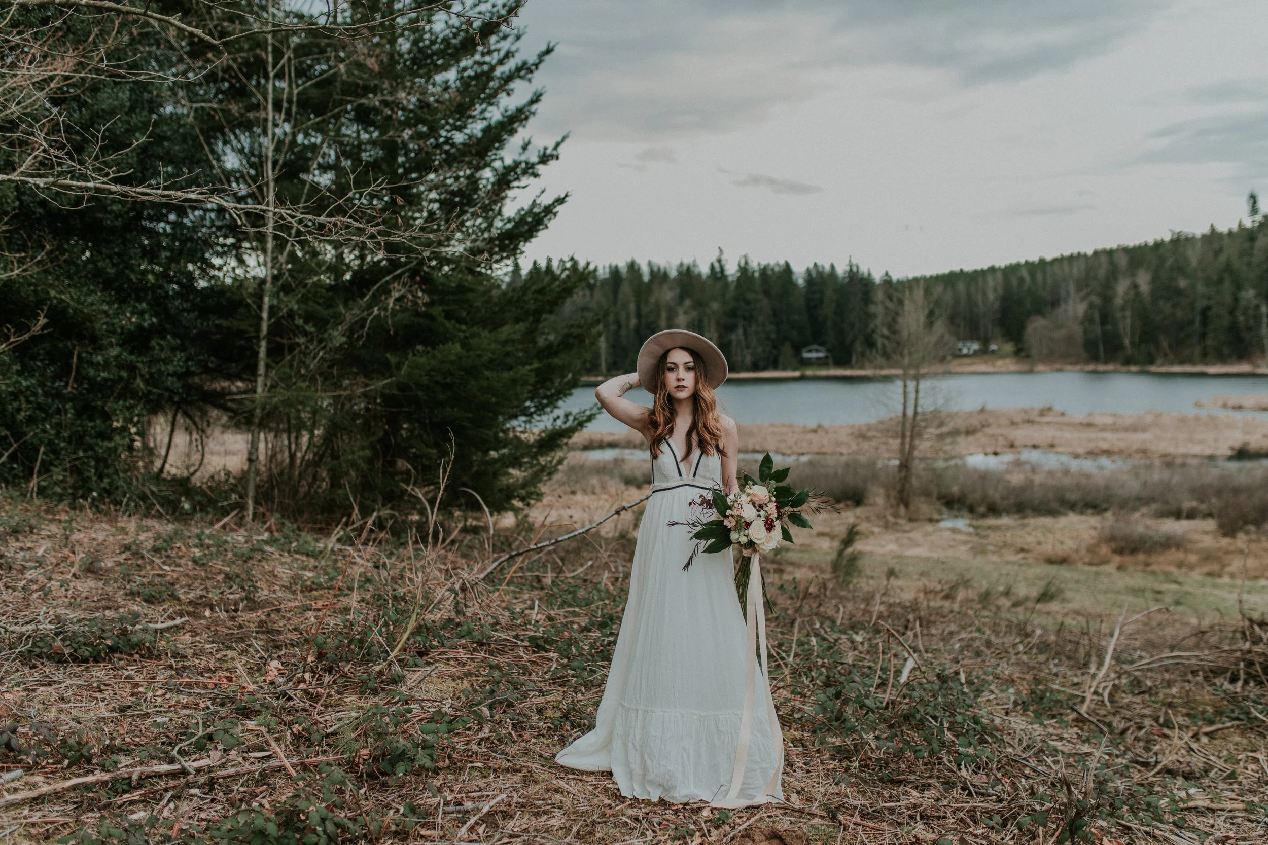 western washington countryside styled bridal shoot | photography behind the scenes video tutorial