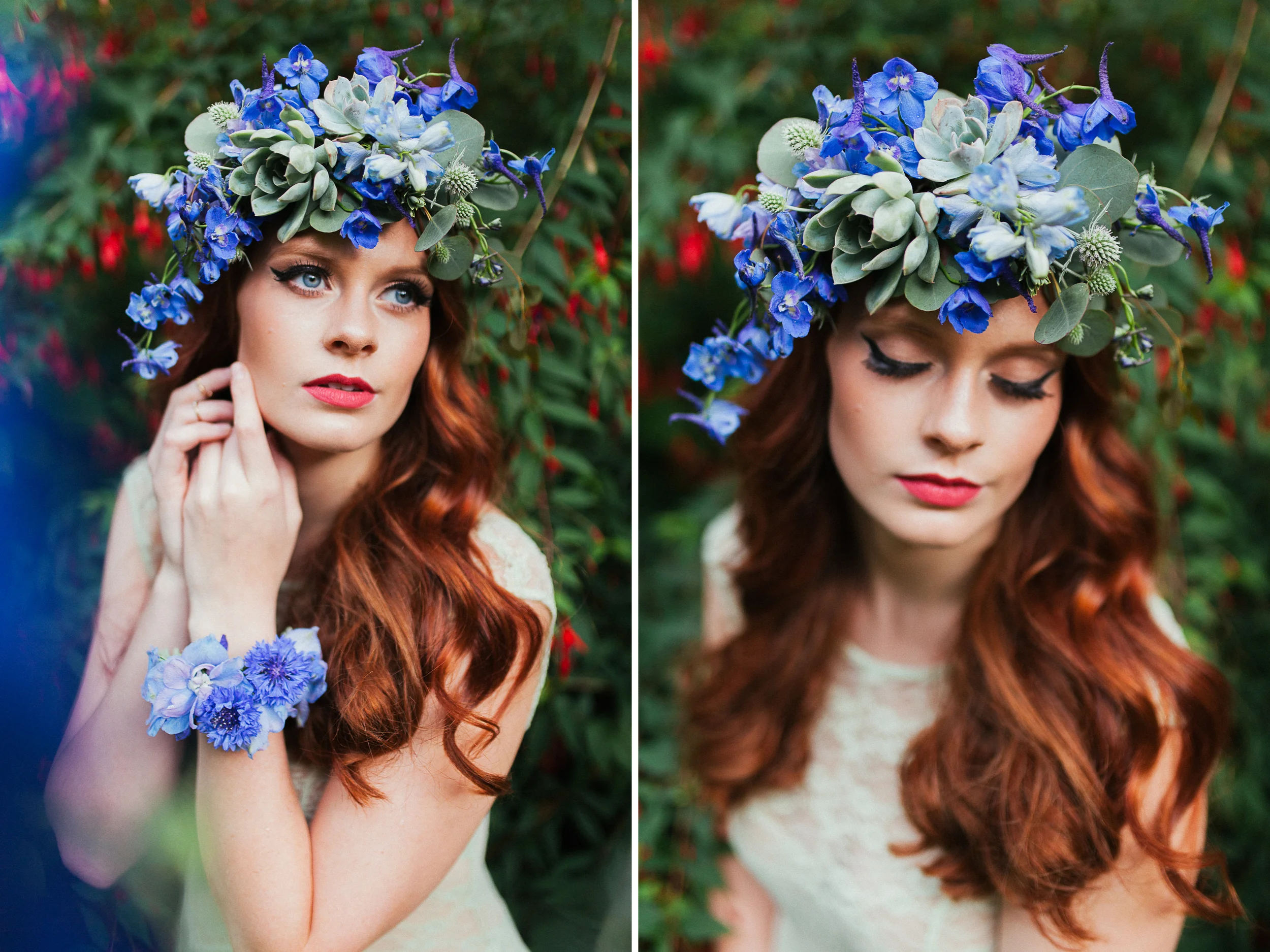 garden party styled bridal shoot | seattle washington