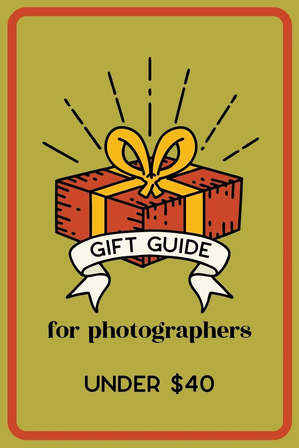 Photographer's Gift Guide 2020