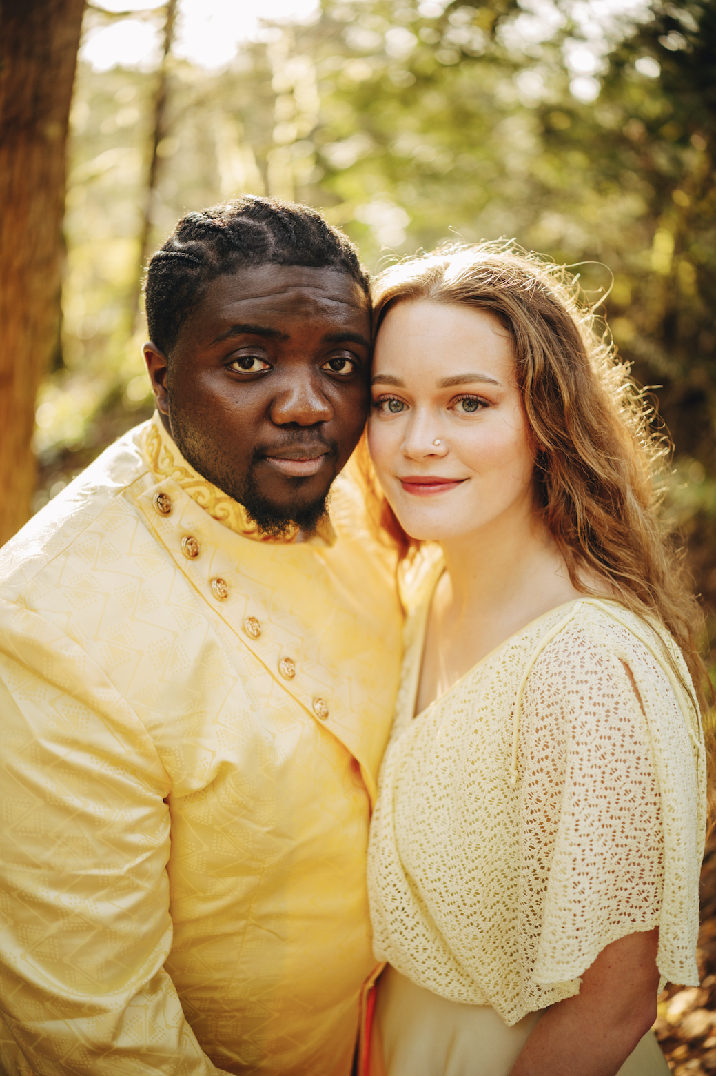 Engagement Photoshoot in the Forest at Snoqualmie Falls | Seattle's Hidden Gem Locations For Couples Portraits