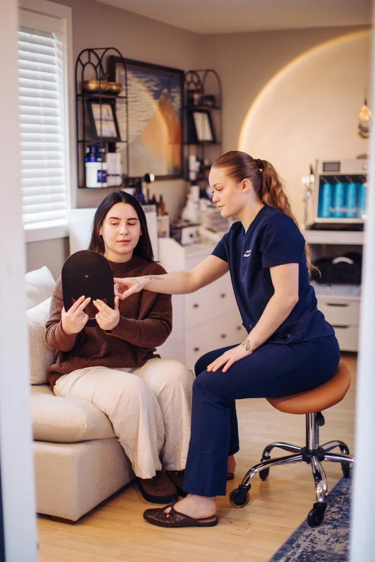 Seattle Esthetician Treatment &amp; Services Branding Photoshoot | Private Spa &amp; Skincare Portraits