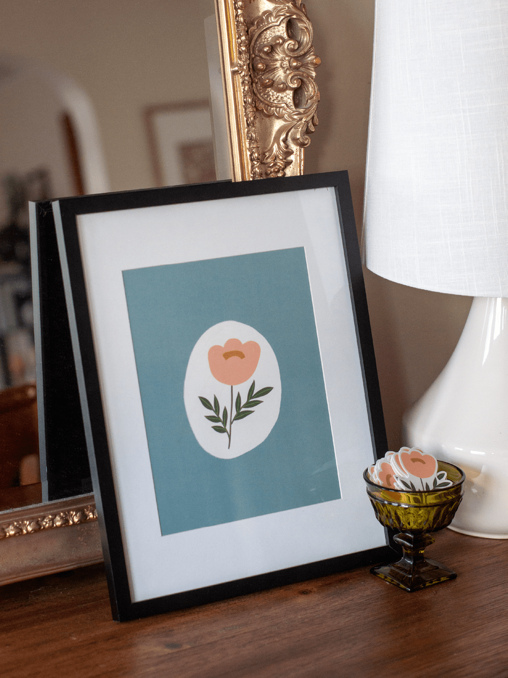 Growth Is Not Linear Art Print — Kercia Jane Design