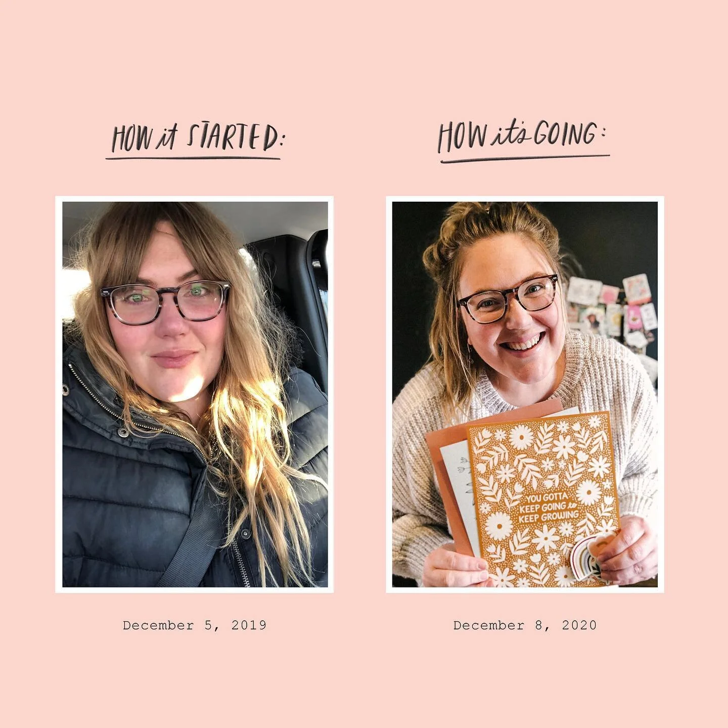 This was me, one year ago, crying in my car because I just did the scariest thing I’ve ever done. I had just put my two-weeks in at my full-time job and I was utterly terrified. I felt it was time. I had been waiting for this moment for over 7