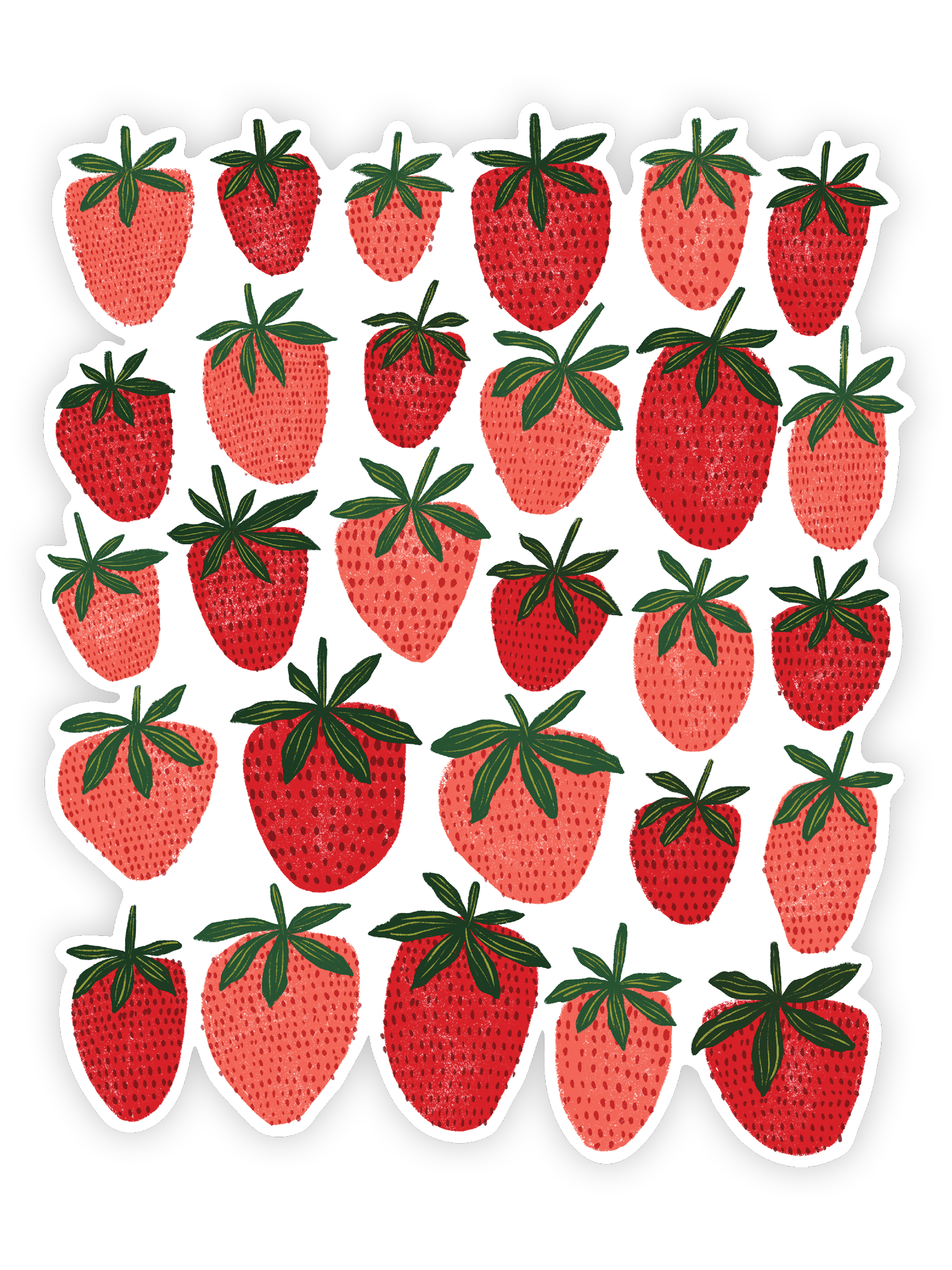 Sweet Strawberries Sticker