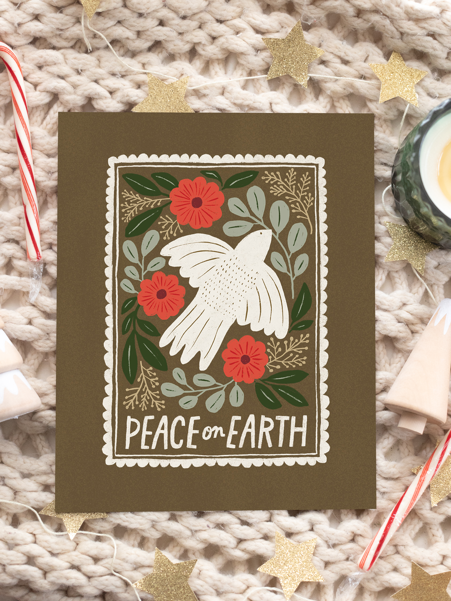 Peace on Earth Art Print by Kercia Jane Design NEW.png