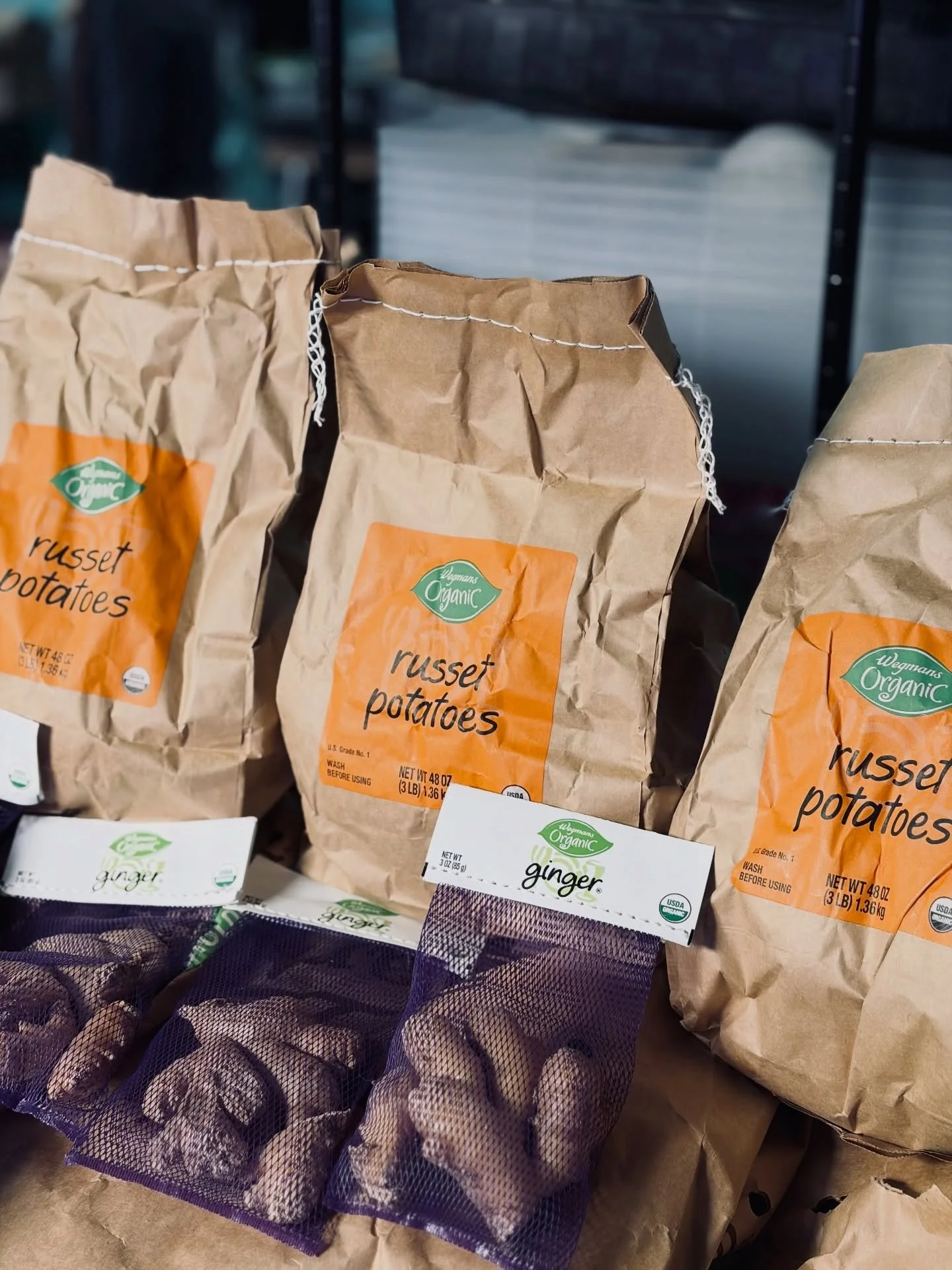 Grateful is an understatement. 🤍

A huge thank you to @wegmans for sowing into The Grove with a generous donation of 50 lbs of organic russet potatoes and garlic rhizomes &mdash; and this is just the beginning.

Moments like this remind us what comm