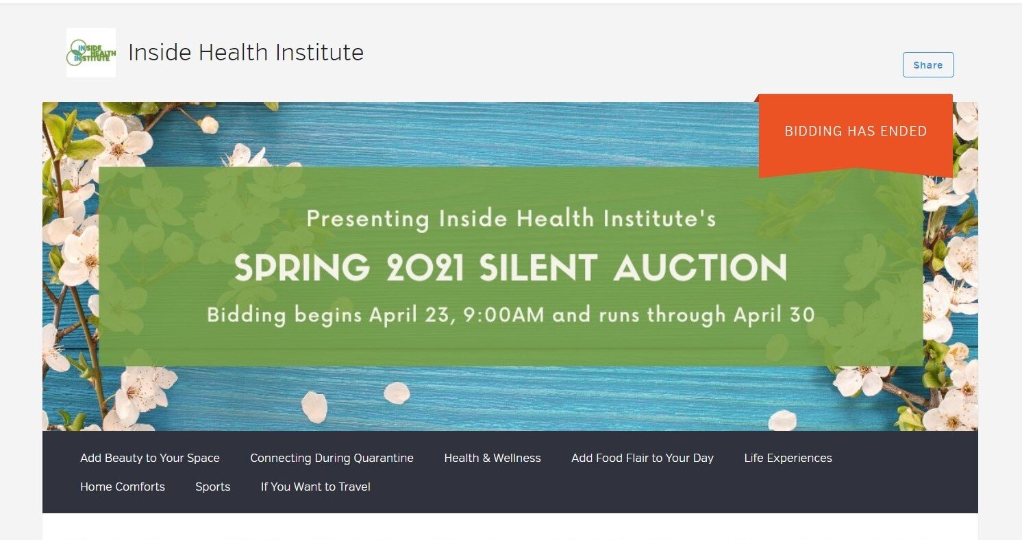 Online Spring Silent Auction