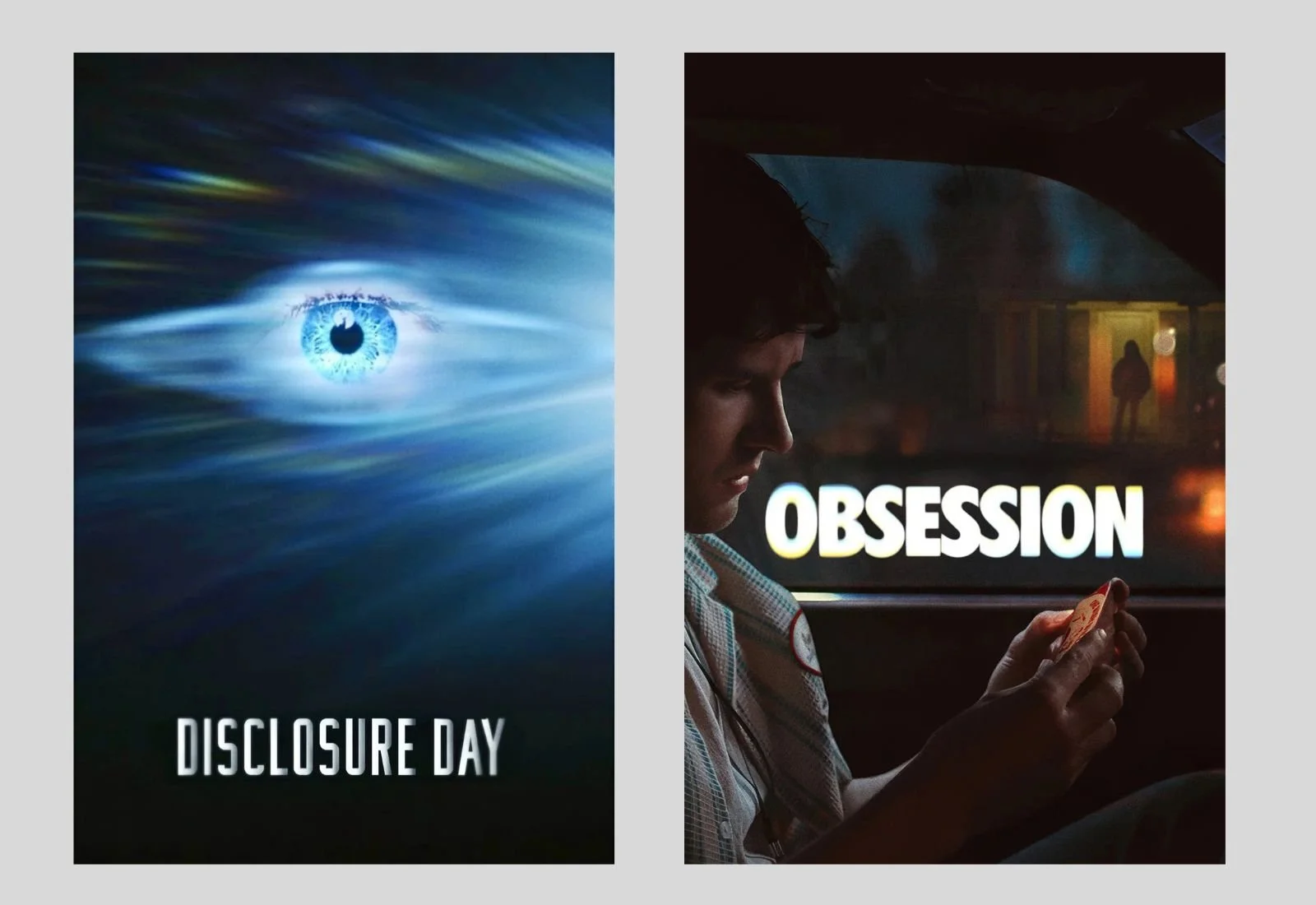 SCREEN 2. 1) DISCLOSURE DAY 2)OBSESSION