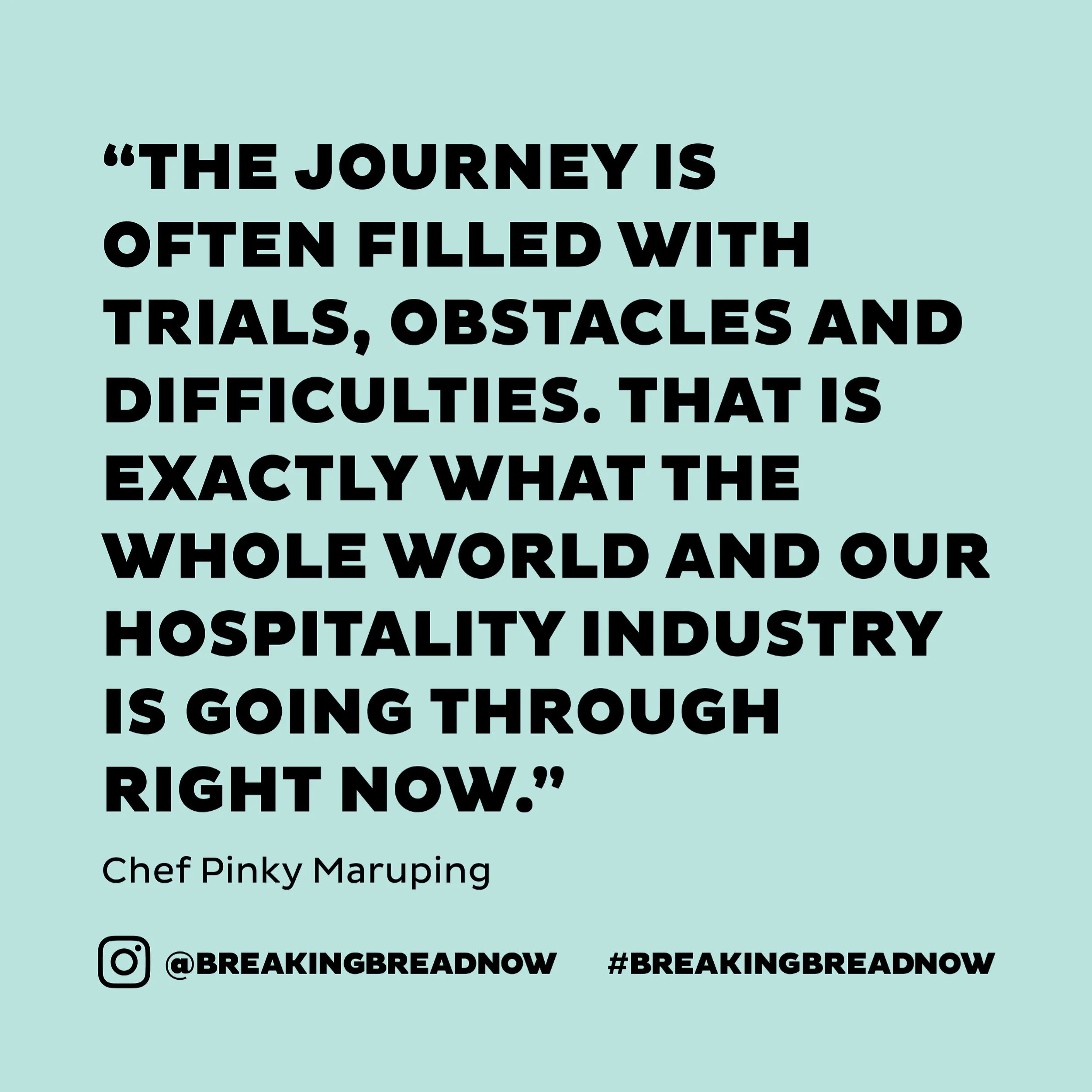 THE JOURNEY CONTINUES…